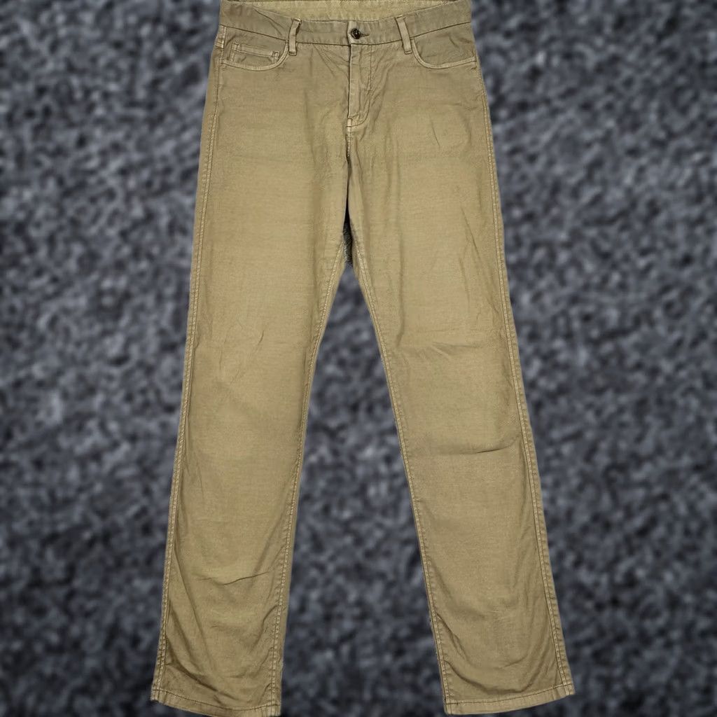 Buck Mason Pants Mens 32x34 Brown Canvas 5 Pocket Stretch Chino Straight, Men's