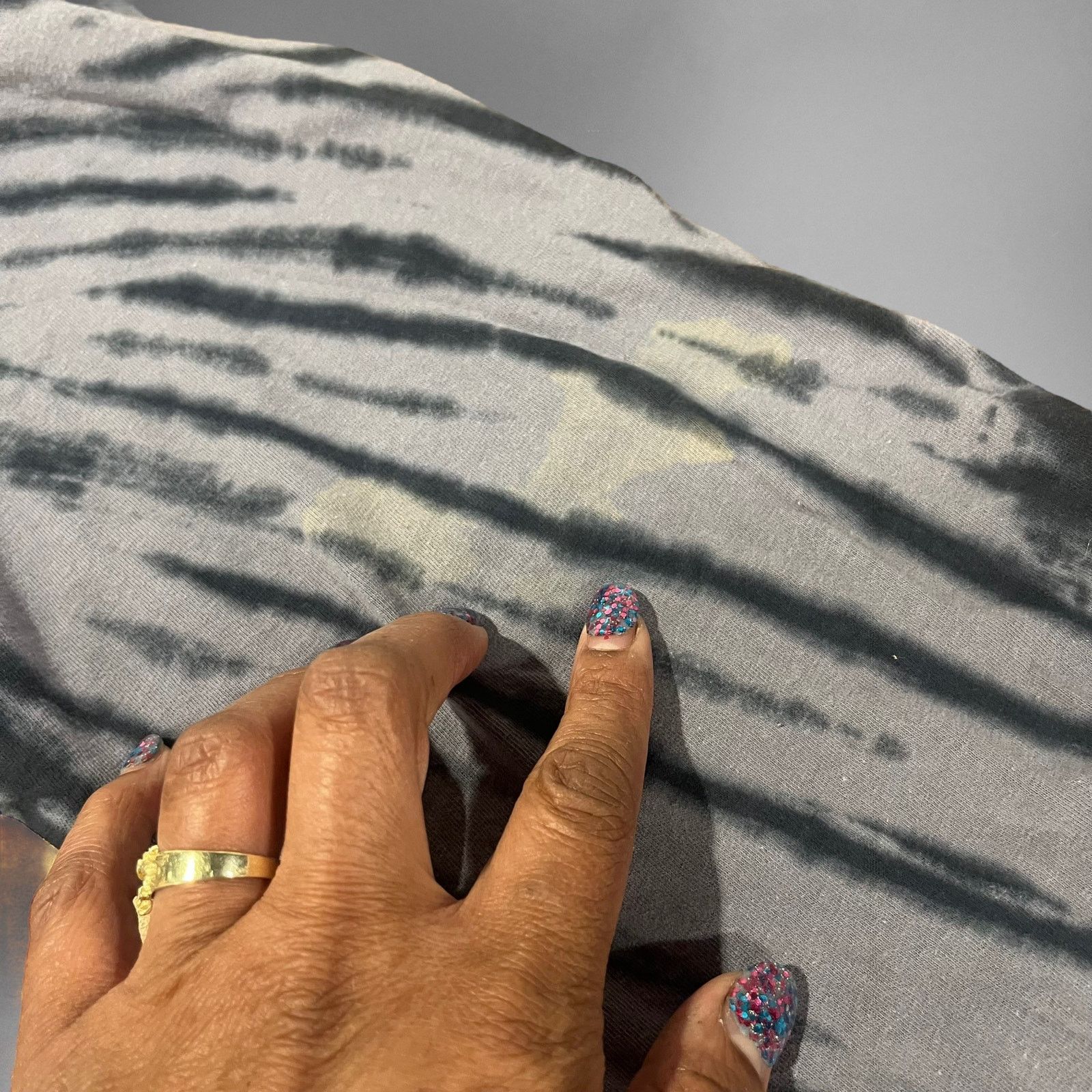 Eighty Eight Y2K Eighty-Eight Tie-Dye Long Sleeve Tiger Shirt Skater Size US S / EU 44-46 / 1 - 6 Thumbnail