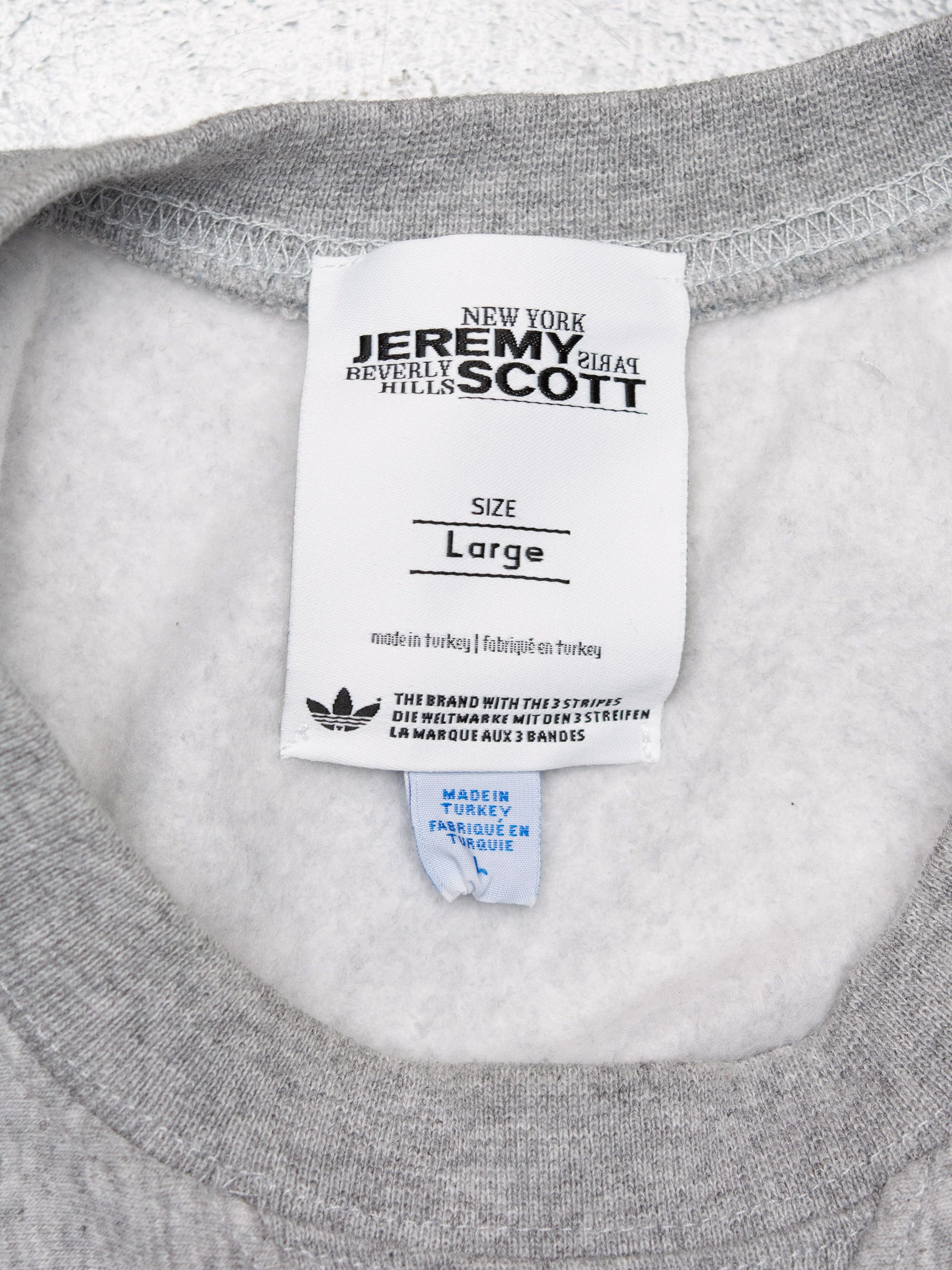 Adidas × Jeremy Scott adidas Originals by Jeremy Scott A/W 2011 Bullet Sweatshirt Size US L / EU 52-54 / 3 - 7 Thumbnail