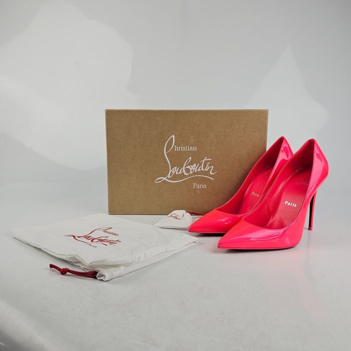 Christian Louboutin Christian Louboutin Kate Fluo Pink 100mm Pumps