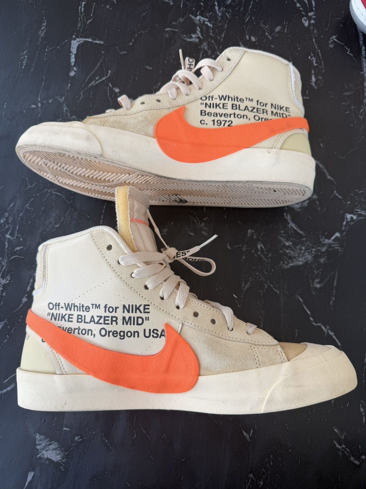 Nike × Off-White Nike blazer off white all hallows eve Size US 9 / EU 42 - 2 Thumbnail