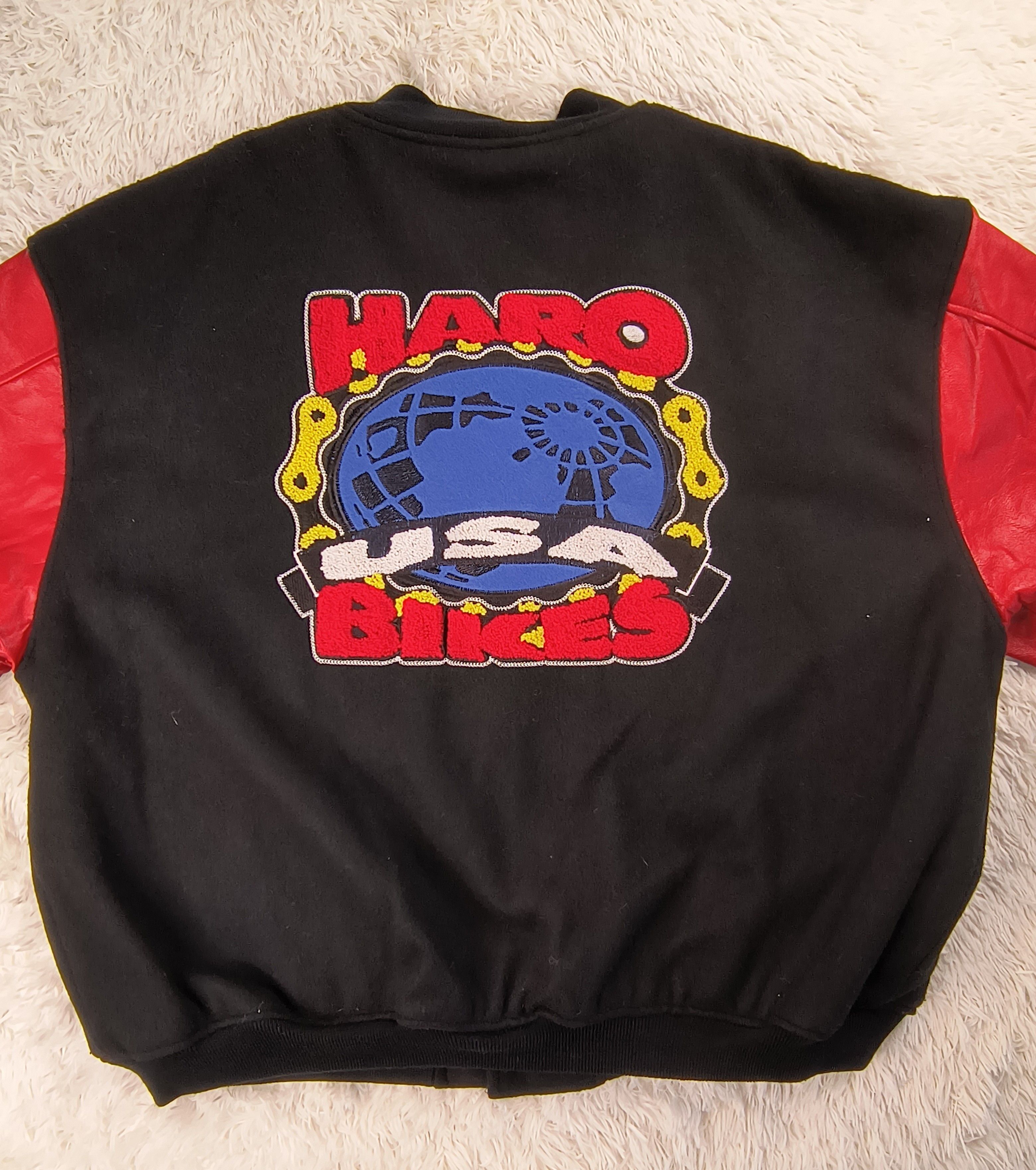 Vintage DS Vintage Haro racing USA bikes university jacket Size US XL / EU 56 / 4 - 2 Thumbnail