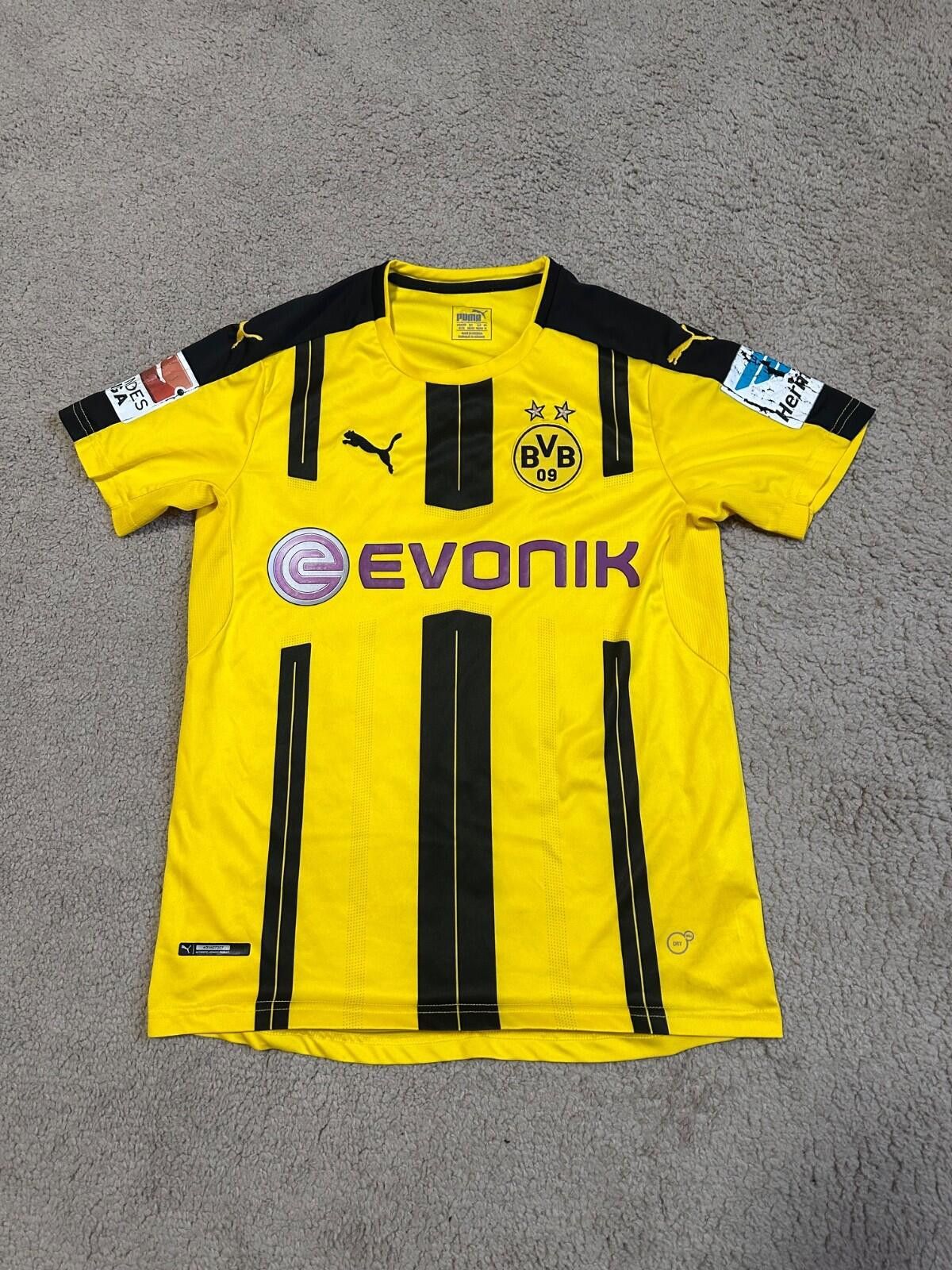 Puma BORUSSIA DORTMUND 2016/17 FOOTBALL SHIRT SOCCER JERSEY PUMA Size US M / EU 48-50 / 2 - 1 Thumbnail