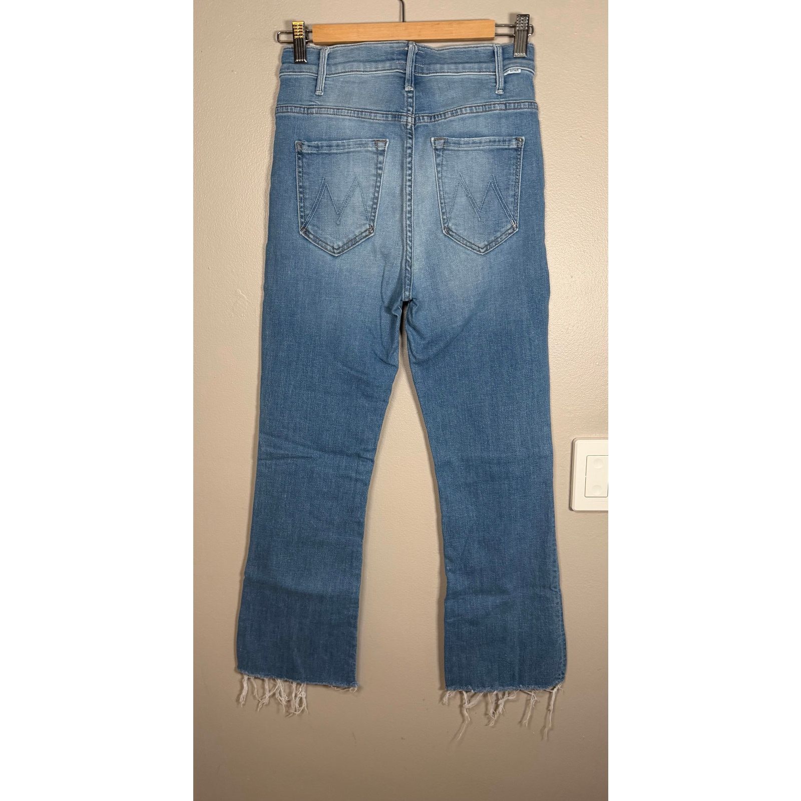 MOTHER Mother The Hustler Ankle Fray Jeans Shaken not Stirred- 27 Size 27" / US 4 / IT 40 - 3 Thumbnail