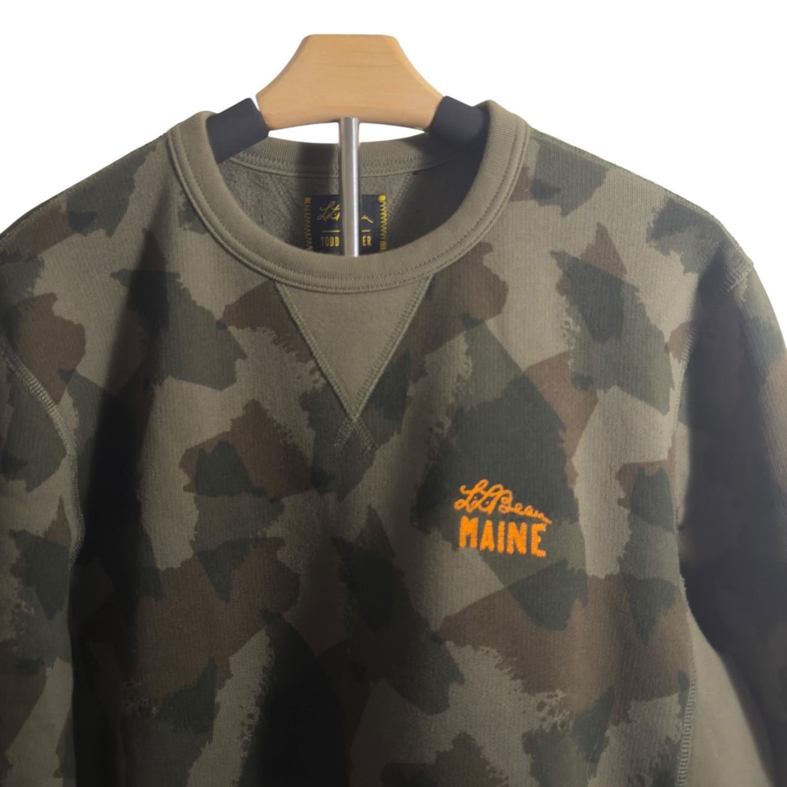 Todd Snyder NWOT Todd Snyder x LL Bean Camo Crewneck Sweatshirt Size US L / EU 52-54 / 3 - 3 Thumbnail