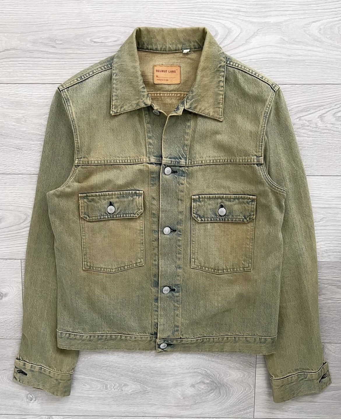Helmut Lang 1998 Vintage Stained