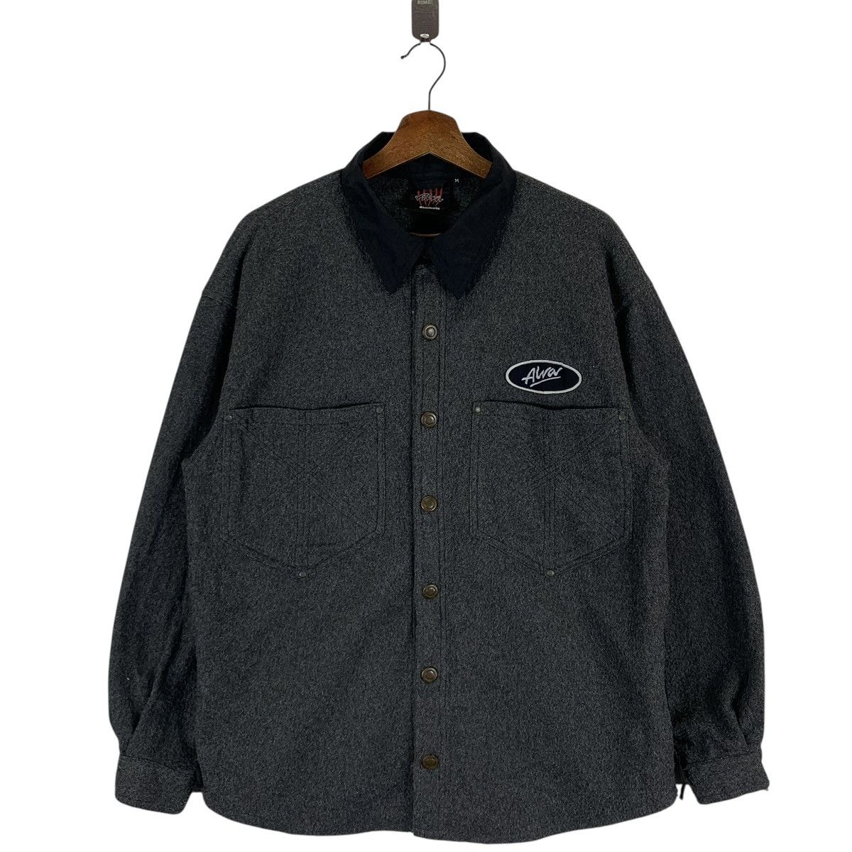 Welcome Skateboards vintage 90's Alva Staff Tony Alva fleece Snap Button Jacket Size US M / EU 48-50 / 2 - 1 Thumbnail