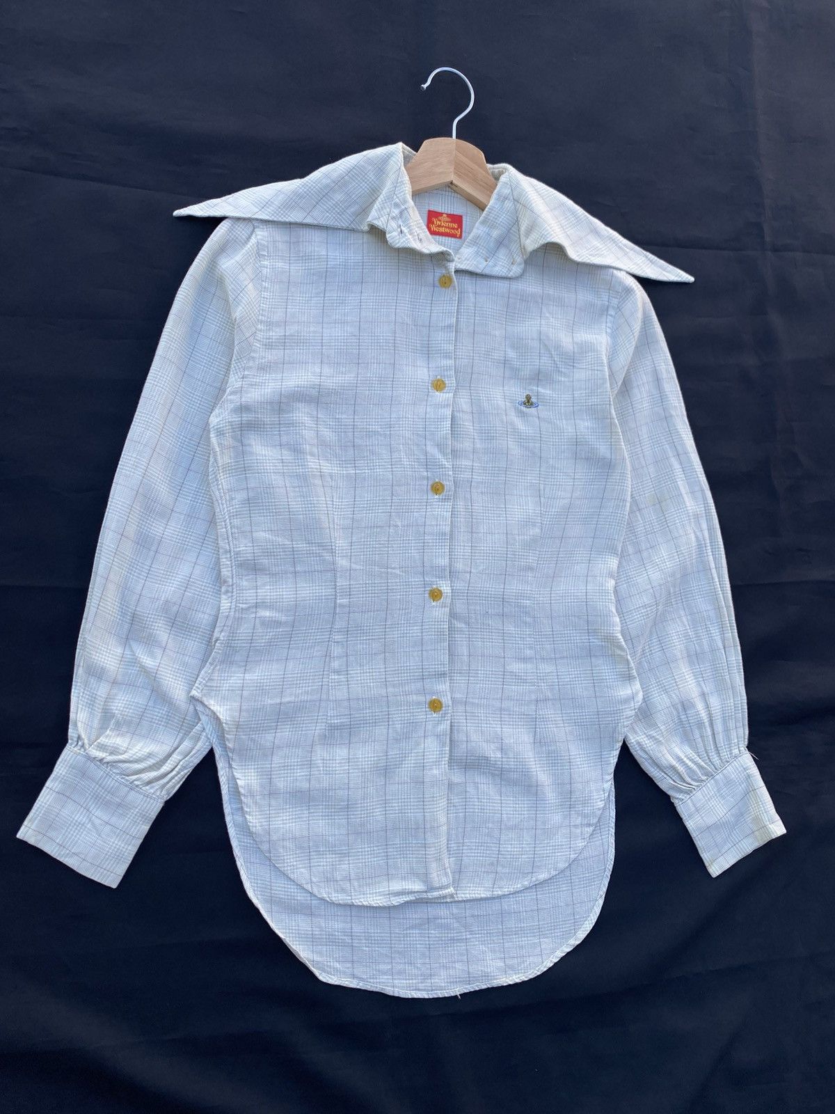Vivienne Westwood Rare Vintage Vivienne Westwood Women Buttons Up Collar Shirt Size S / US 4 / IT 40 - 8 Thumbnail