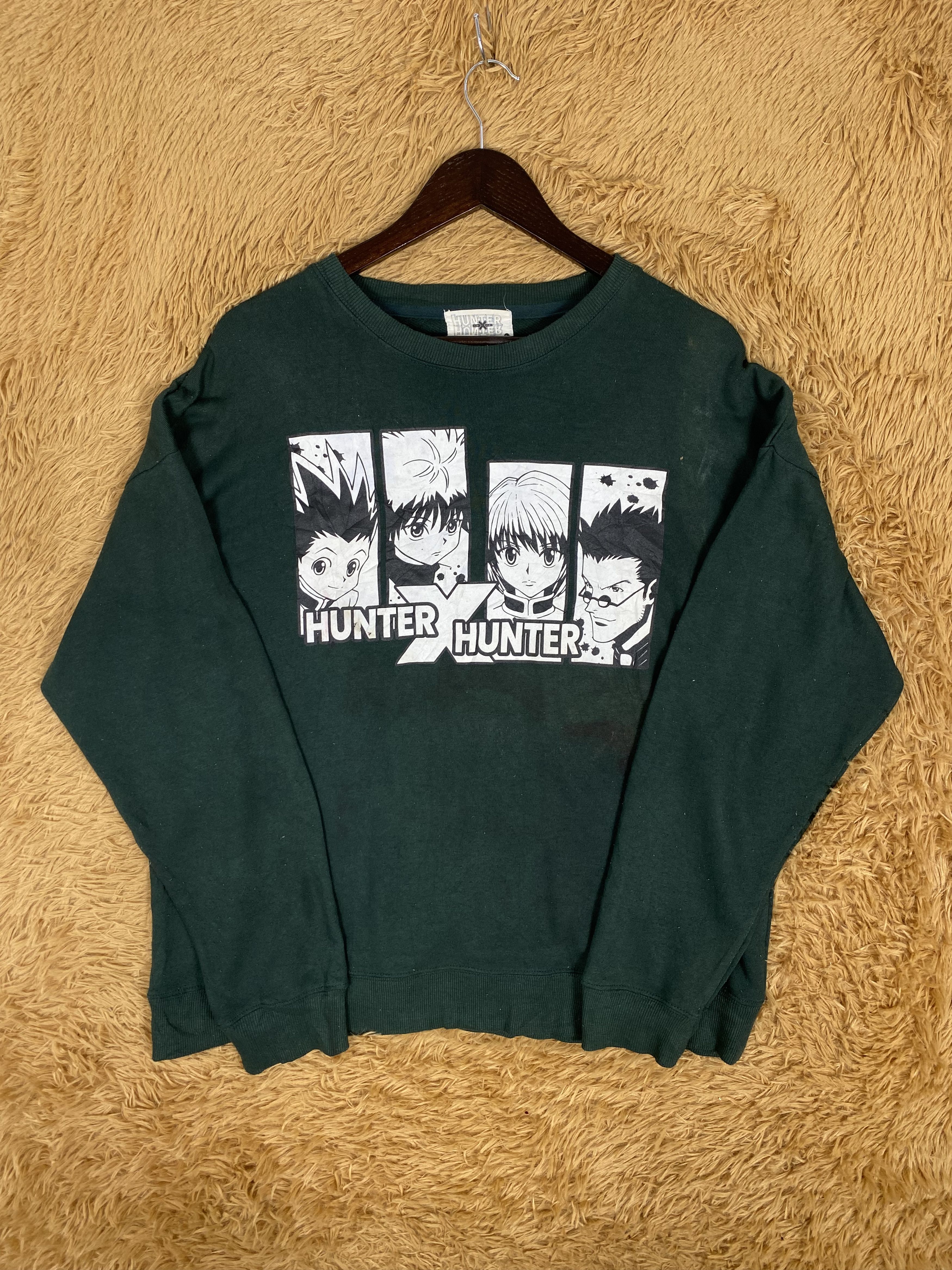 Hunter Vintage Hunter Japanese Anime Sweatshirts PS0129 Size US M / EU 48-50 / 2 - 4 Thumbnail