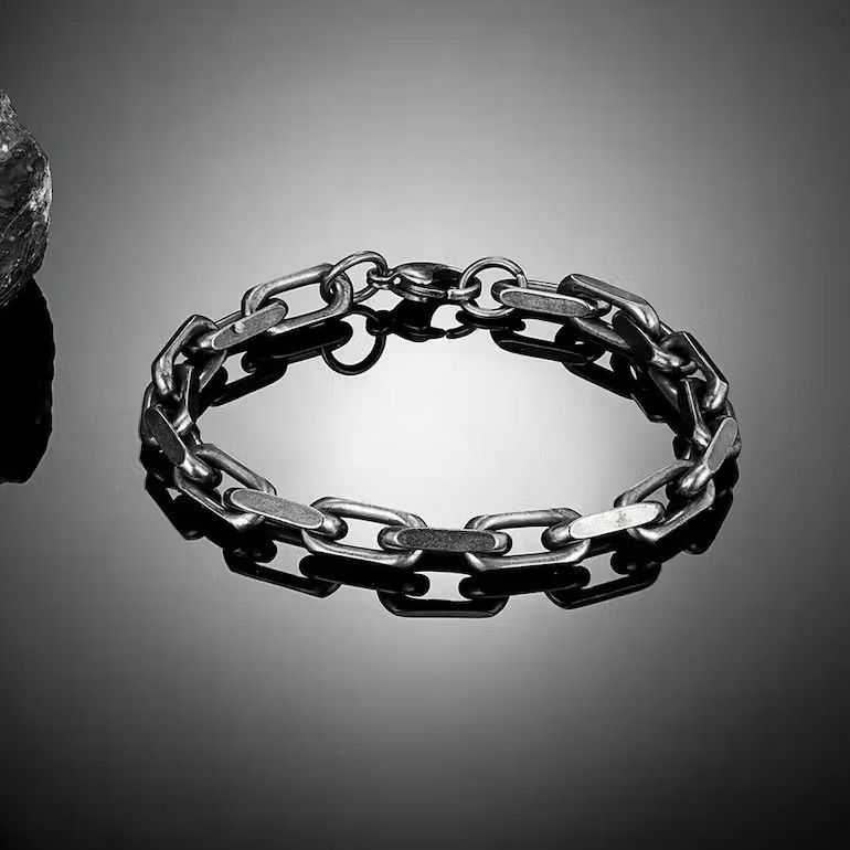 Jewelry Punk Rock Bicycle Chain Bracelet Size ONE SIZE - 4 Thumbnail