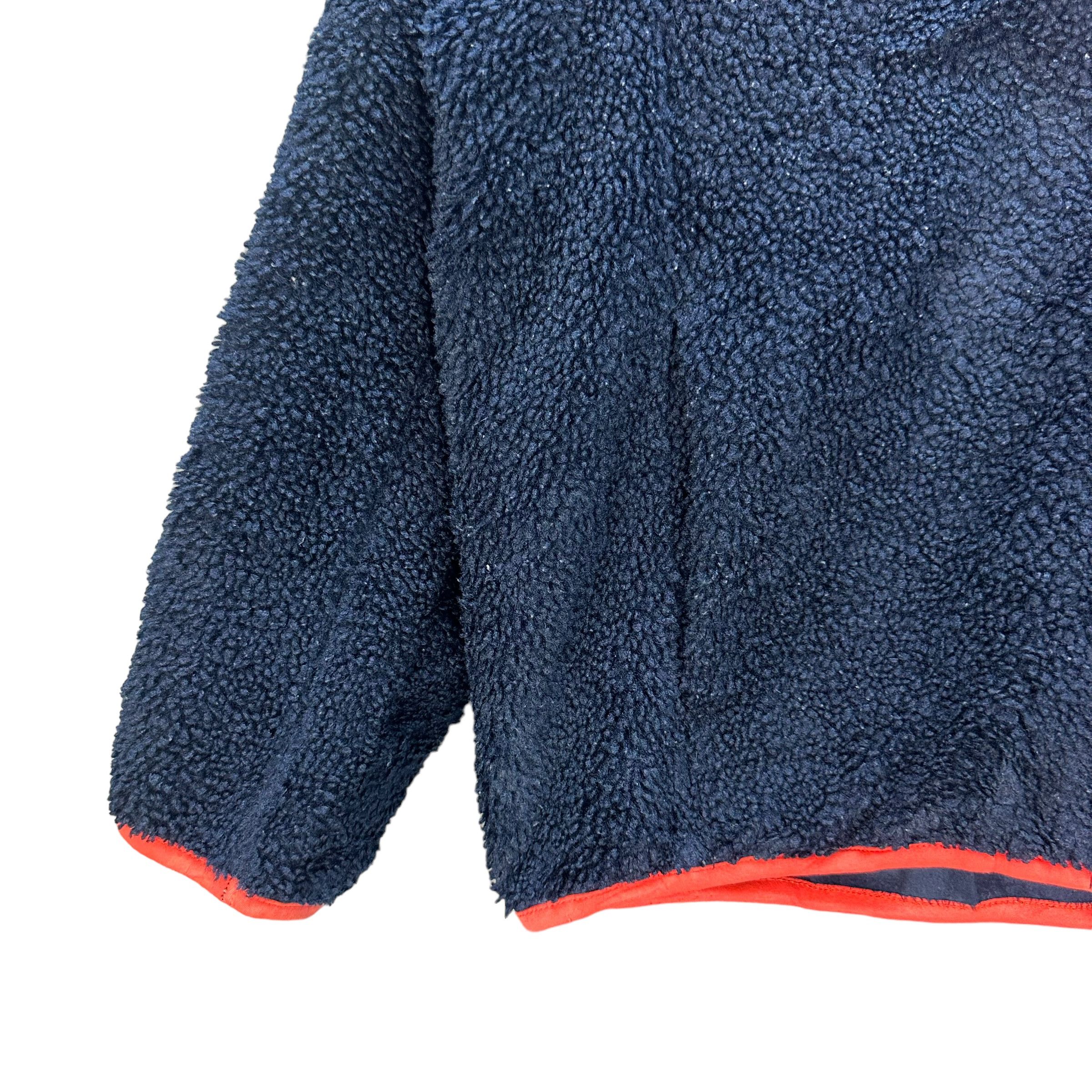JW Anderson × Uniqlo J.W. Anderson Dark Blue Fleece Zipper Hoodies #8957-42 Size US S / EU 44-46 / 1 - 4 Thumbnail