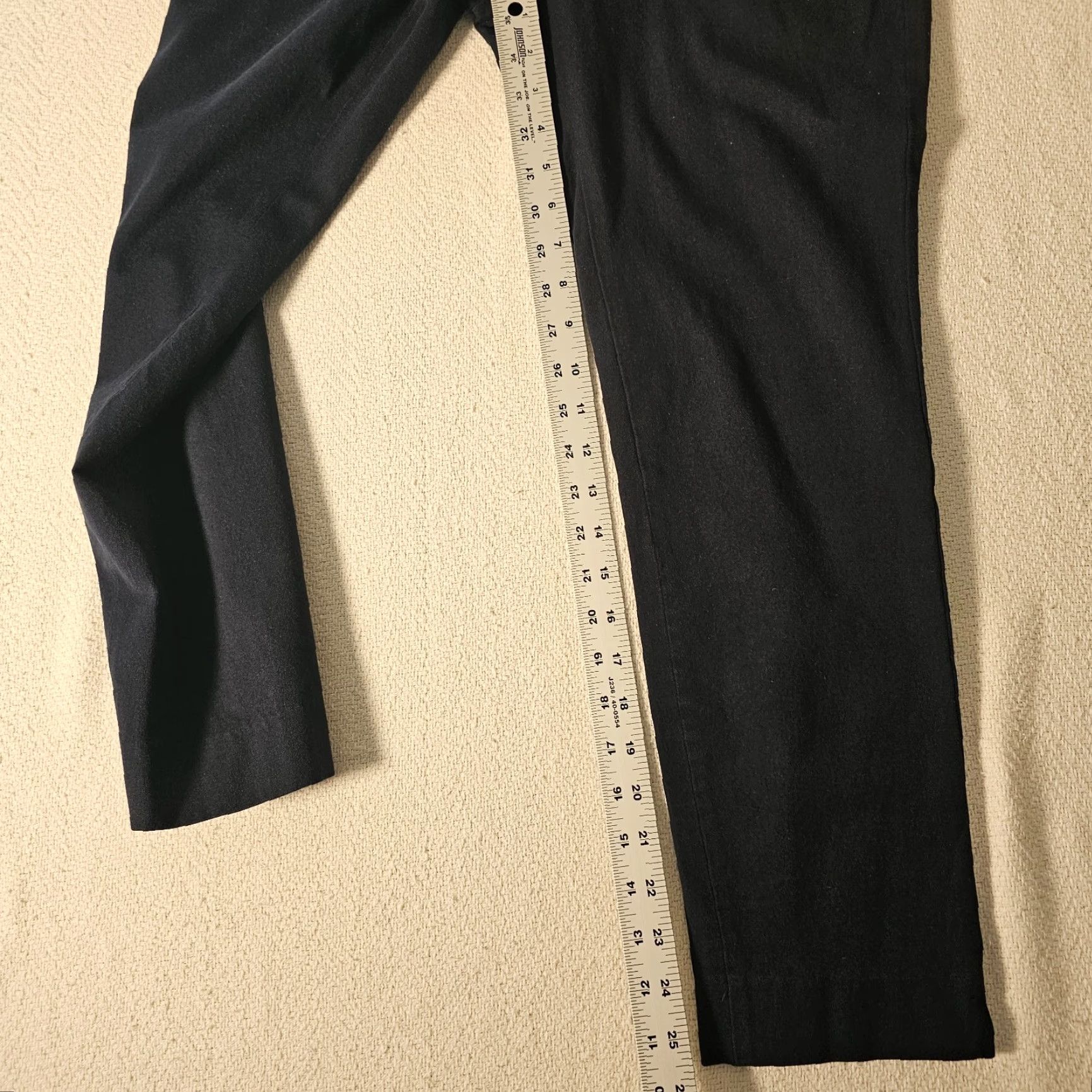 Banana Republic Banana Republic Women's Jackson Fit Straight Leg Mid Rise Dress Pants Blue 8 Size 30" / US 8 / IT 44 - 7 Thumbnail