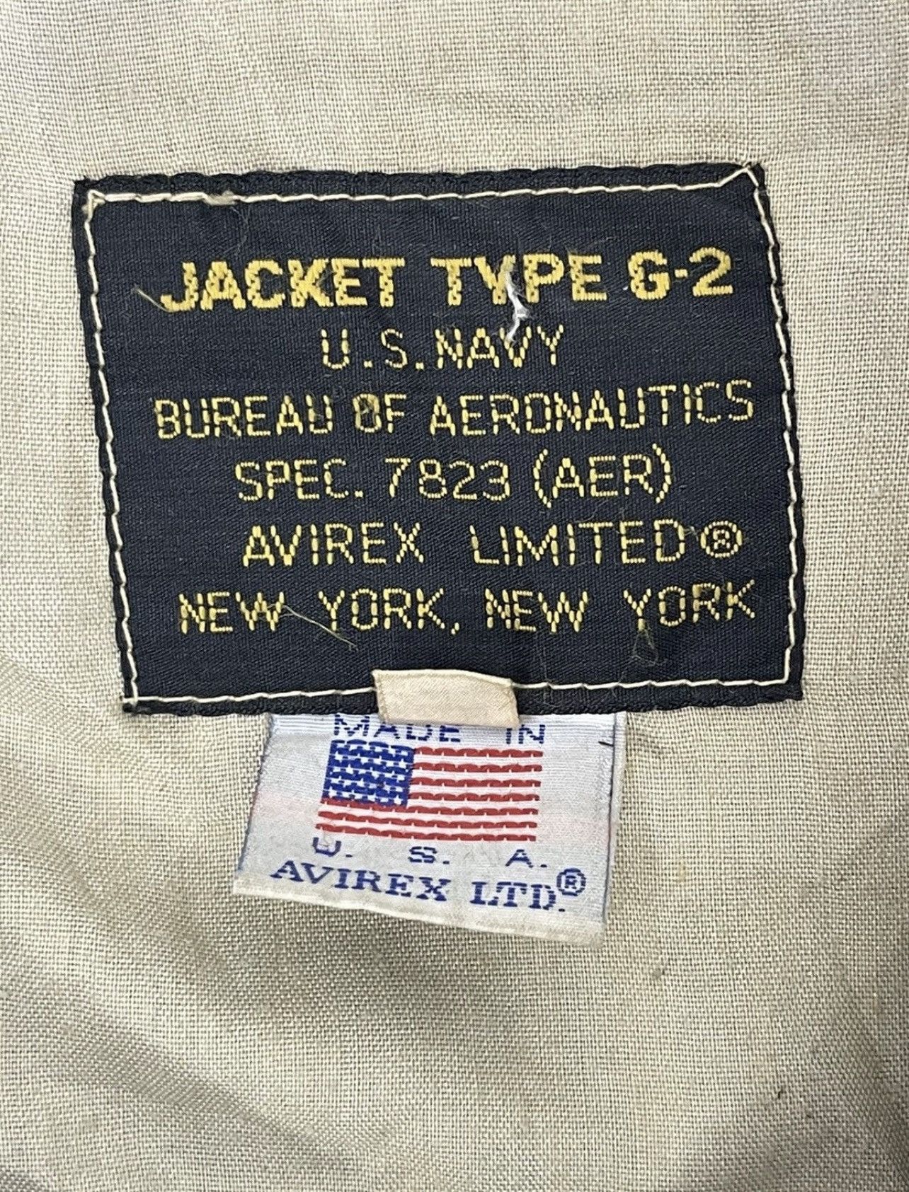 Avirex Vtg 80s Avirex USA Typ G2 Raider Leather Jacket Macgyver 2🟦 Size US L / EU 52-54 / 3 - 23 Thumbnail