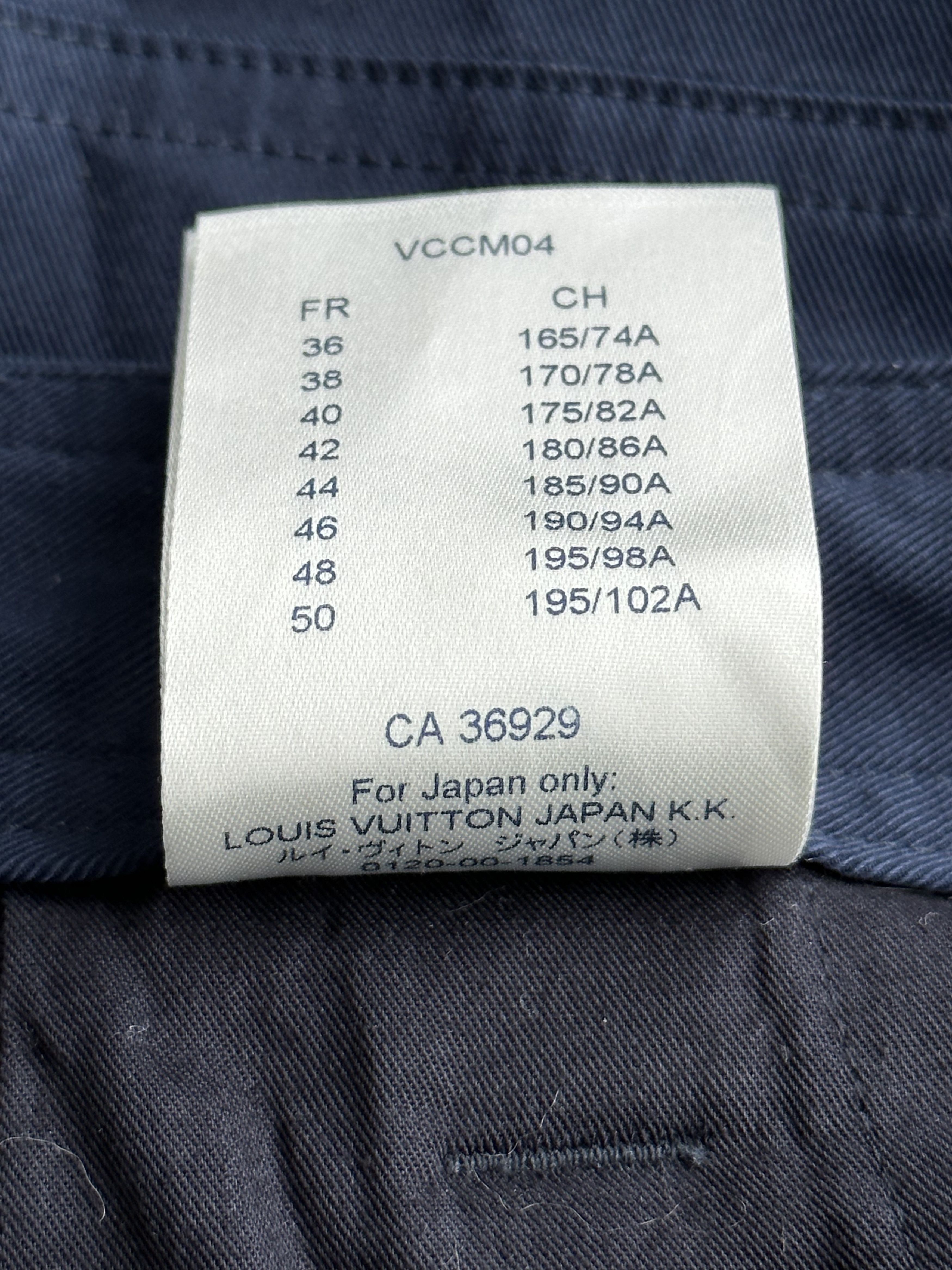 Louis Vuitton Louis Vuitton Navy Cargo Pants Size US 32 / EU 48 - 6 Thumbnail