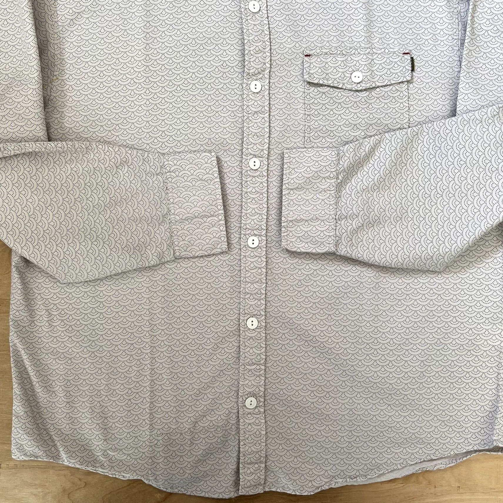 Howler Brothers Howler Brothers Shirt L White Multicolor Hiking Workwear Button Up California Men Size US L / EU 52-54 / 3 - 4 Thumbnail