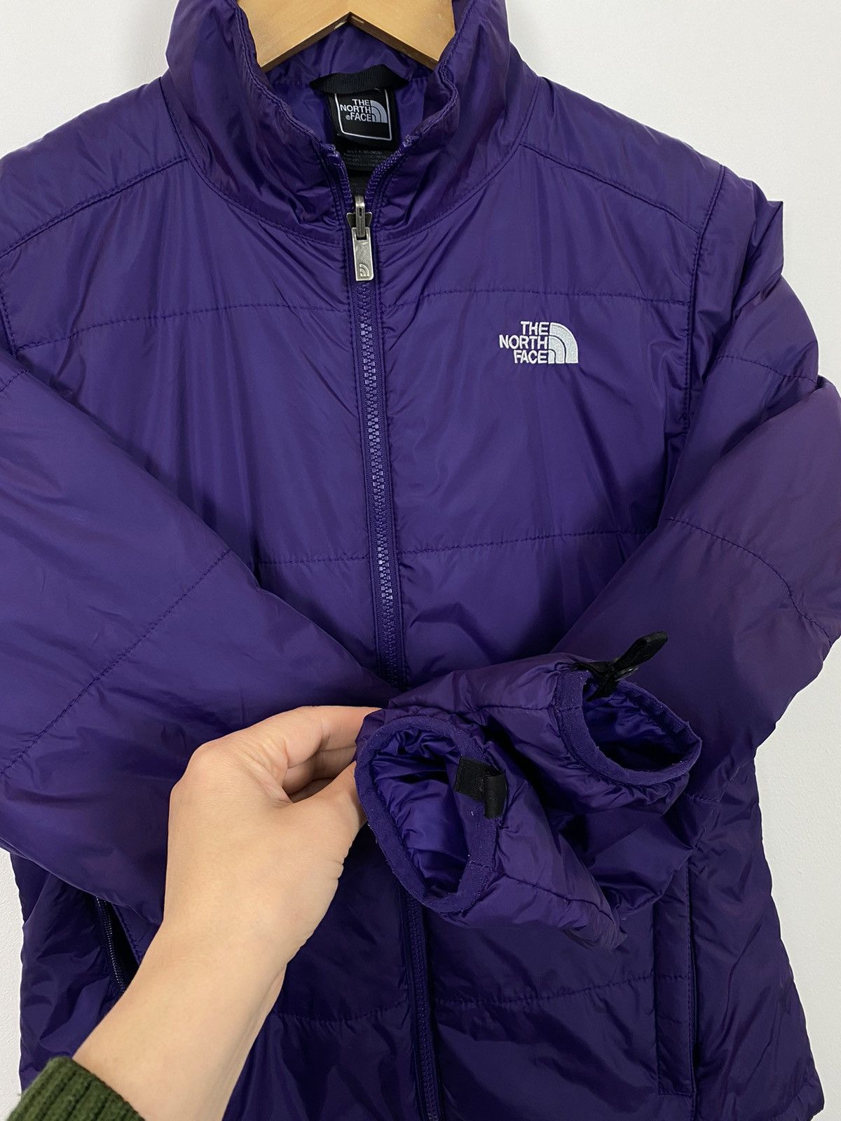 The North Face The North Face Quilted lined Jacket Womens S Purple Full Zip Size S / US 4 / IT 40 - 7 Thumbnail