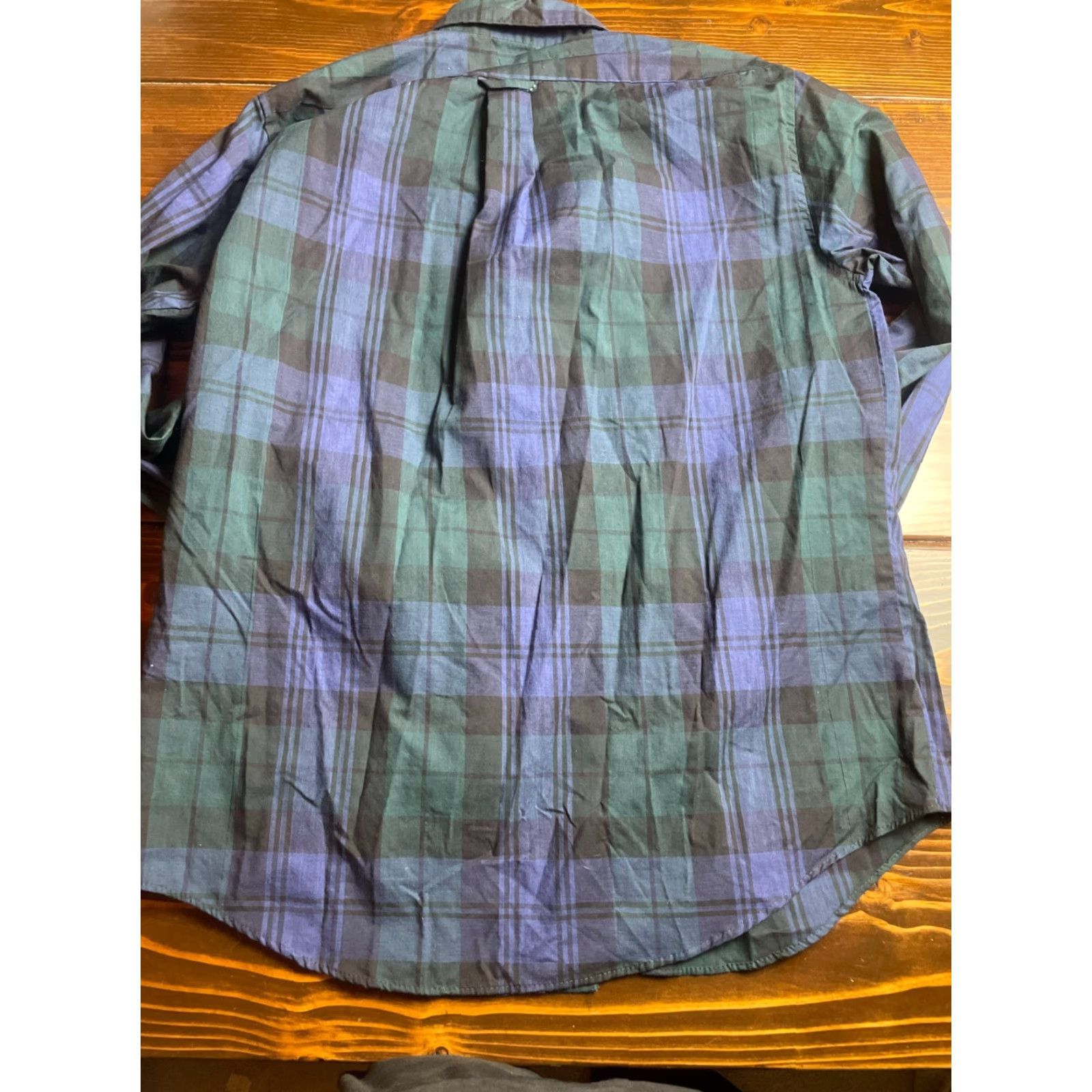 McGregor McGregor Shirt Mens Large Blue Green Plaid Button Up Short Sleeve Vintage (if applicable) Size US L / EU 52-54 / 3 - 2 Thumbnail
