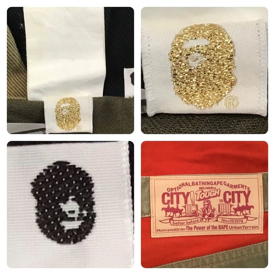 Bape BAPE Milo Embroidered Crazy Pants a bathing ape ★size XL Size US 36 / EU 52 - 10 Thumbnail