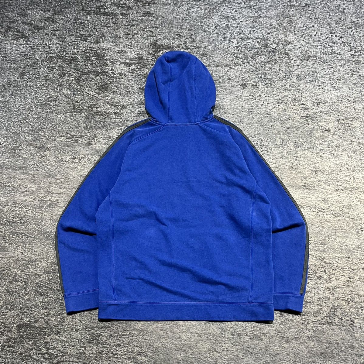 Adidas Vintage Y2K Adidas Blue Spellout Skater Hoodie Size Medium Size US M / EU 48-50 / 2 - 2 Thumbnail