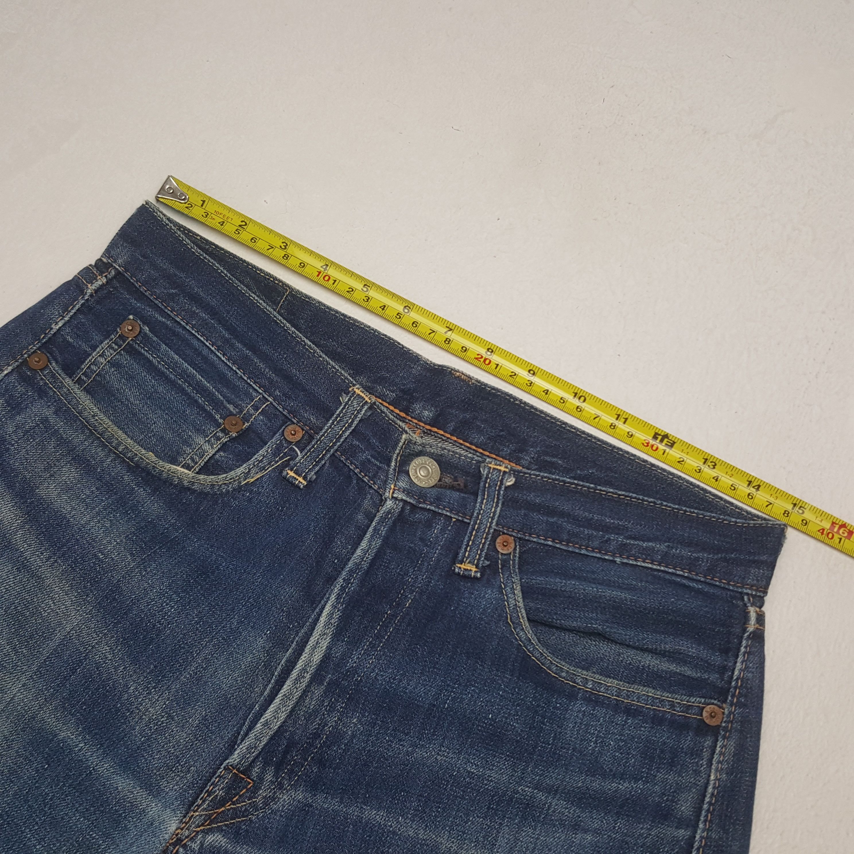 Japanese Brand Vintage Joe McCoy Selvedge Denim Jeans Size US 29 - 9 Thumbnail