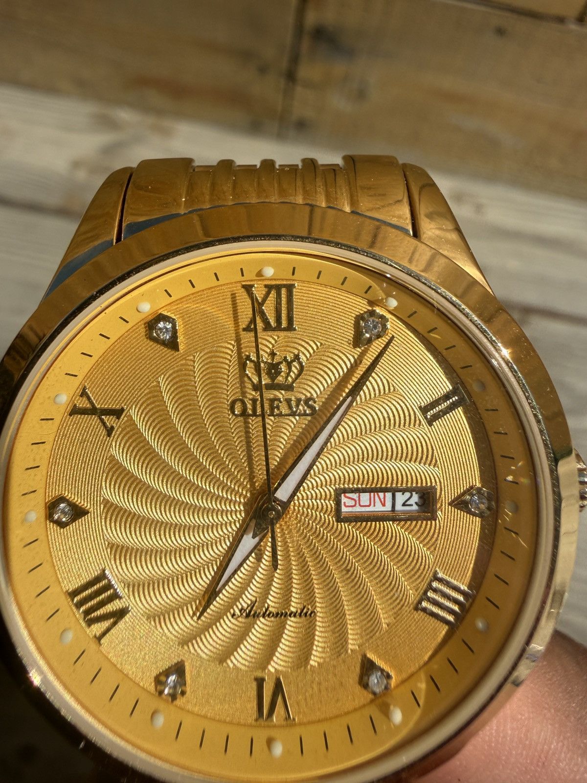 Other OLEVS GOLD WATCH Size ONE SIZE - 4 Thumbnail