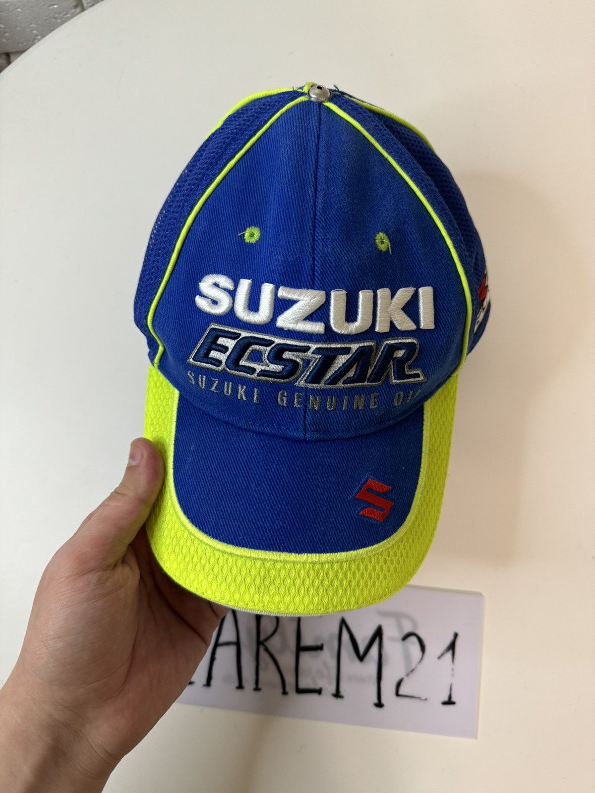 Vintage Suzuki Ecstar cap hat Size ONE SIZE - 2 Thumbnail