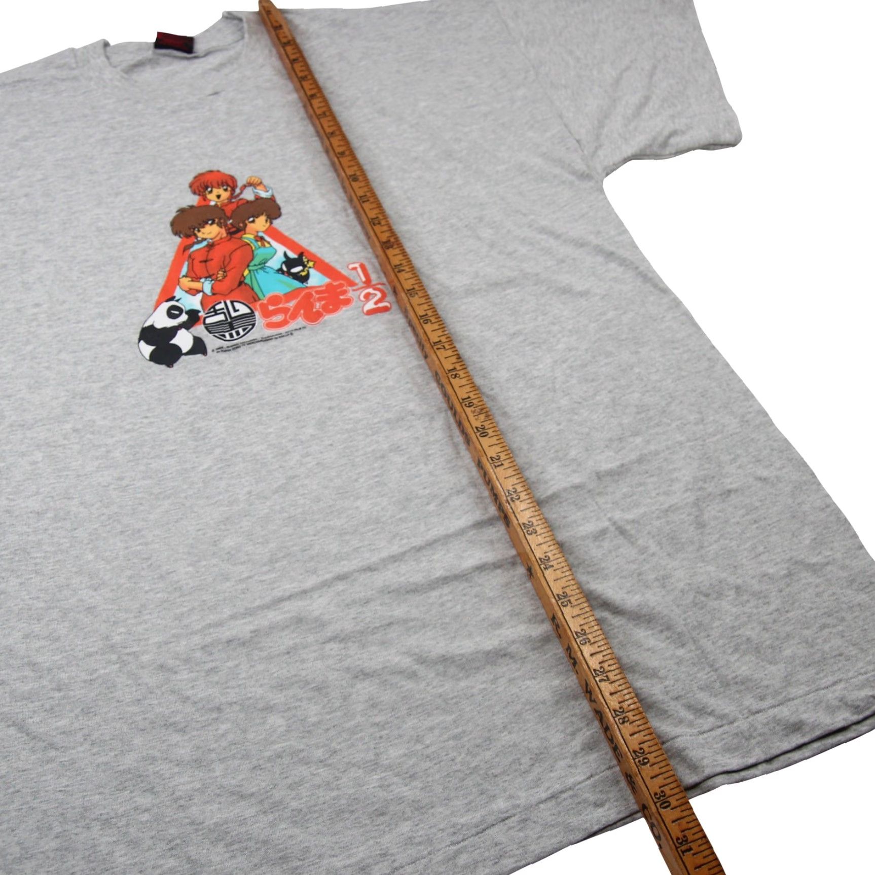 Vintage VINTAGE Ranma 1/2 Graphic T Shirt Mens XL Gray 1989 90s Size US XL / EU 56 / 4 - 8 Thumbnail