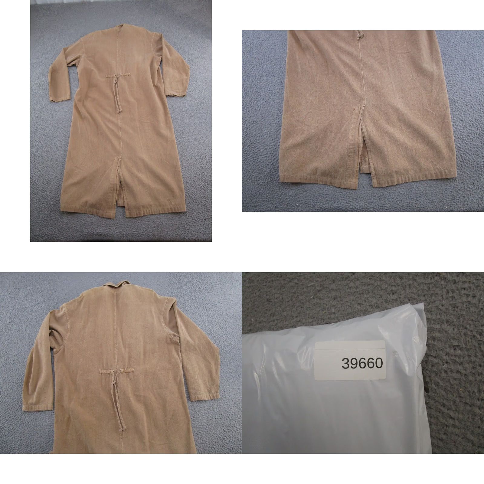 Vintage Vintage USA Cotton Duster Button Front Canvas Jacket Dress Size M Western Size M / US 6-8 / IT 42-44 - 9 Thumbnail