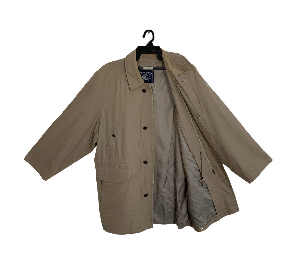 Burberry Vintage Burberrys Trench Military Brit Jacket Parka Size US L / EU 52-54 / 3 - 1 Thumbnail