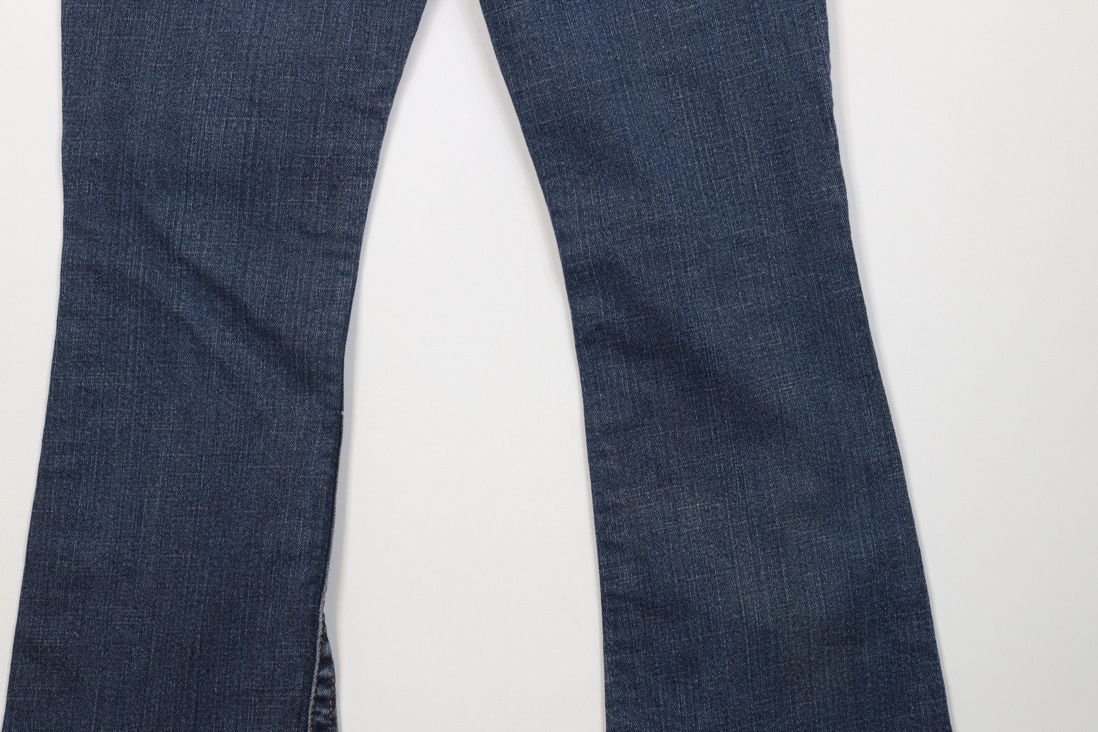 American Eagle Outfitters Vintage Y2K American Eagle Hailey Skinny Flared Jeans Blue Size 30" / US 8 / IT 44 - 13 Thumbnail