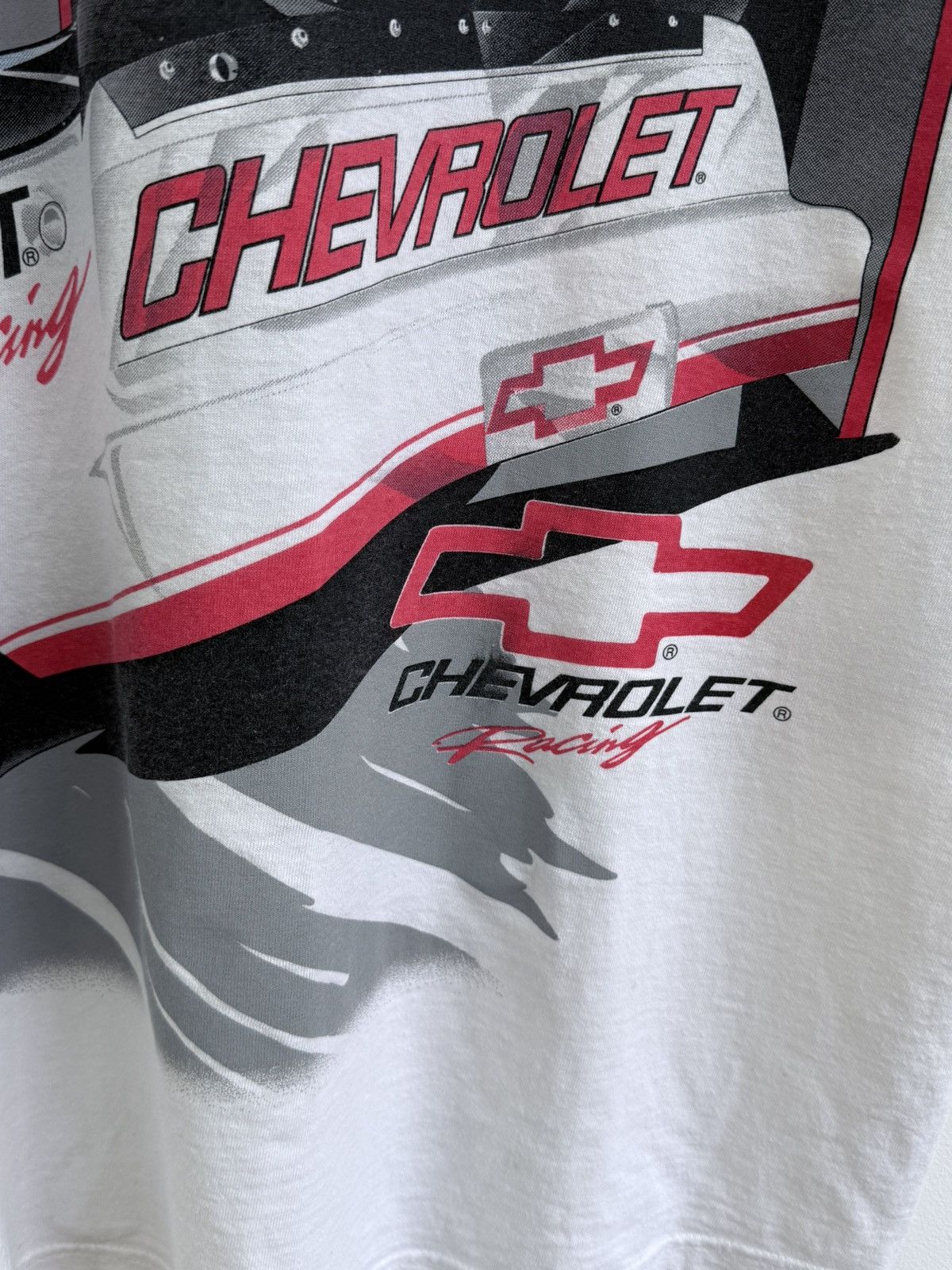 NASCAR Vintage Chevy Motorsports Racing All Over Print T-Shirt Size US XL / EU 56 / 4 - 7 Thumbnail