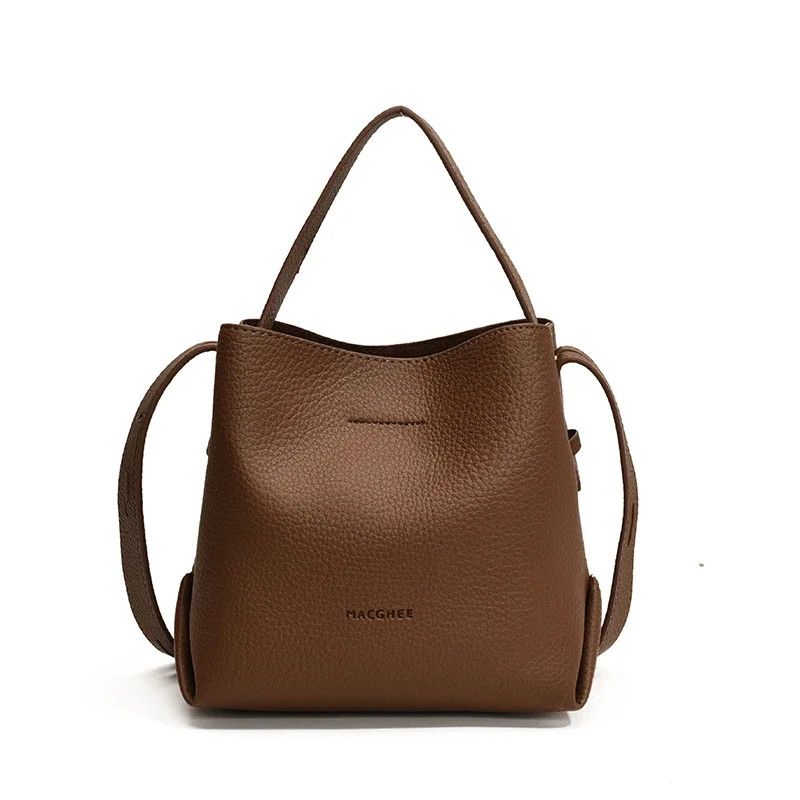 Leather PU Leather Shoulder Luxury Bag Size ONE SIZE - 1 Thumbnail