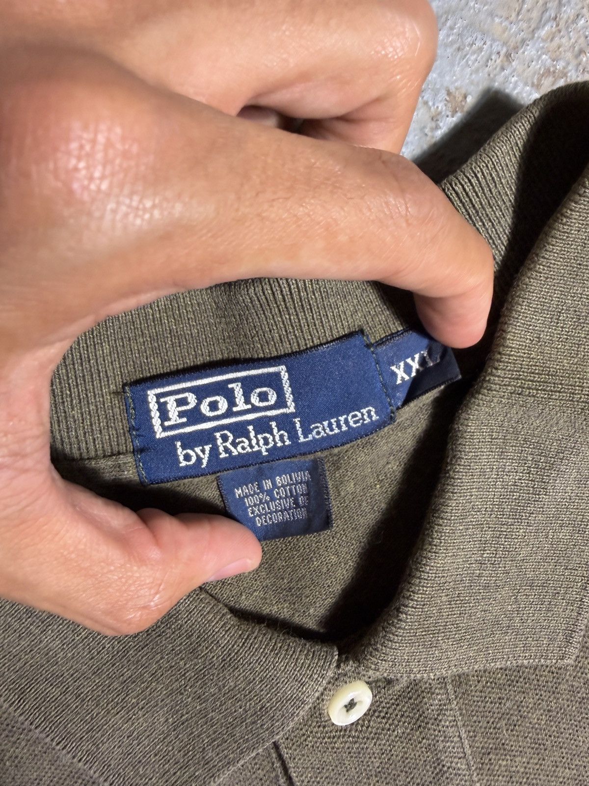 Polo Ralph Lauren Vintage Ralph Lauren Polo Size US XXL / EU 58 / 5 - 4 Thumbnail