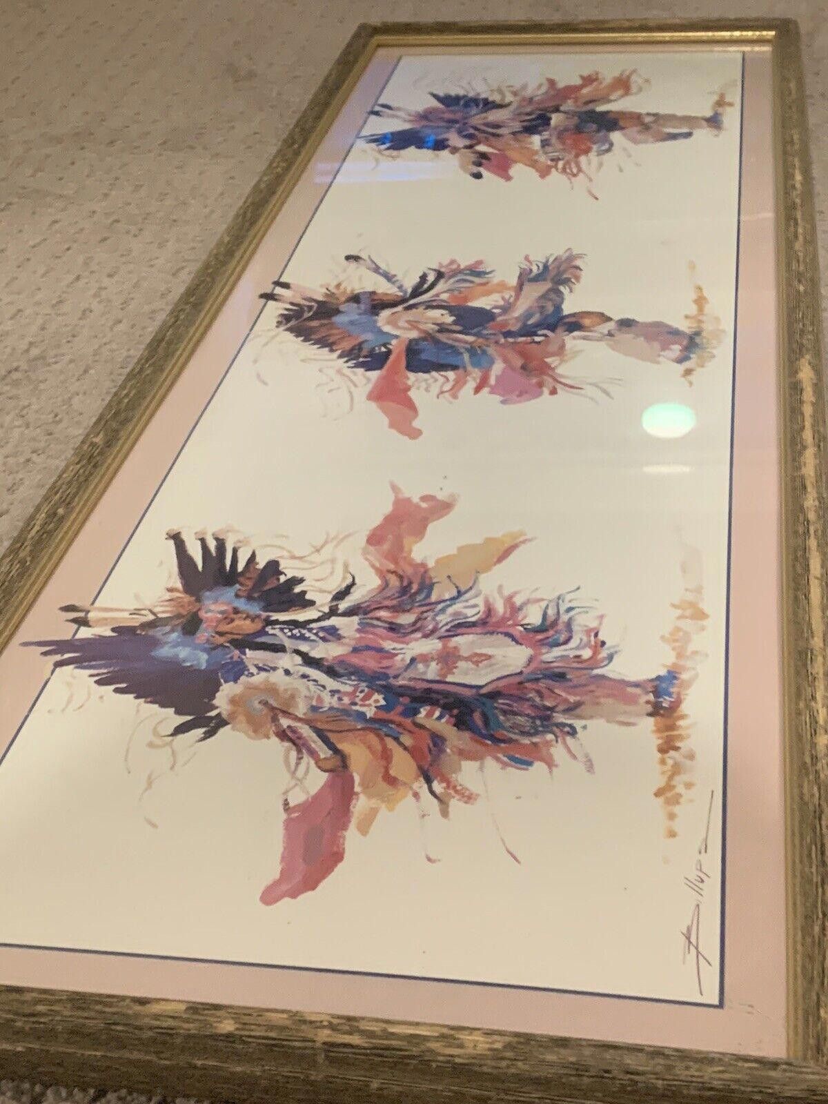 Designer Stunning Dancing Native American Indian Betty Jean Billups Size ONE SIZE - 3 Thumbnail