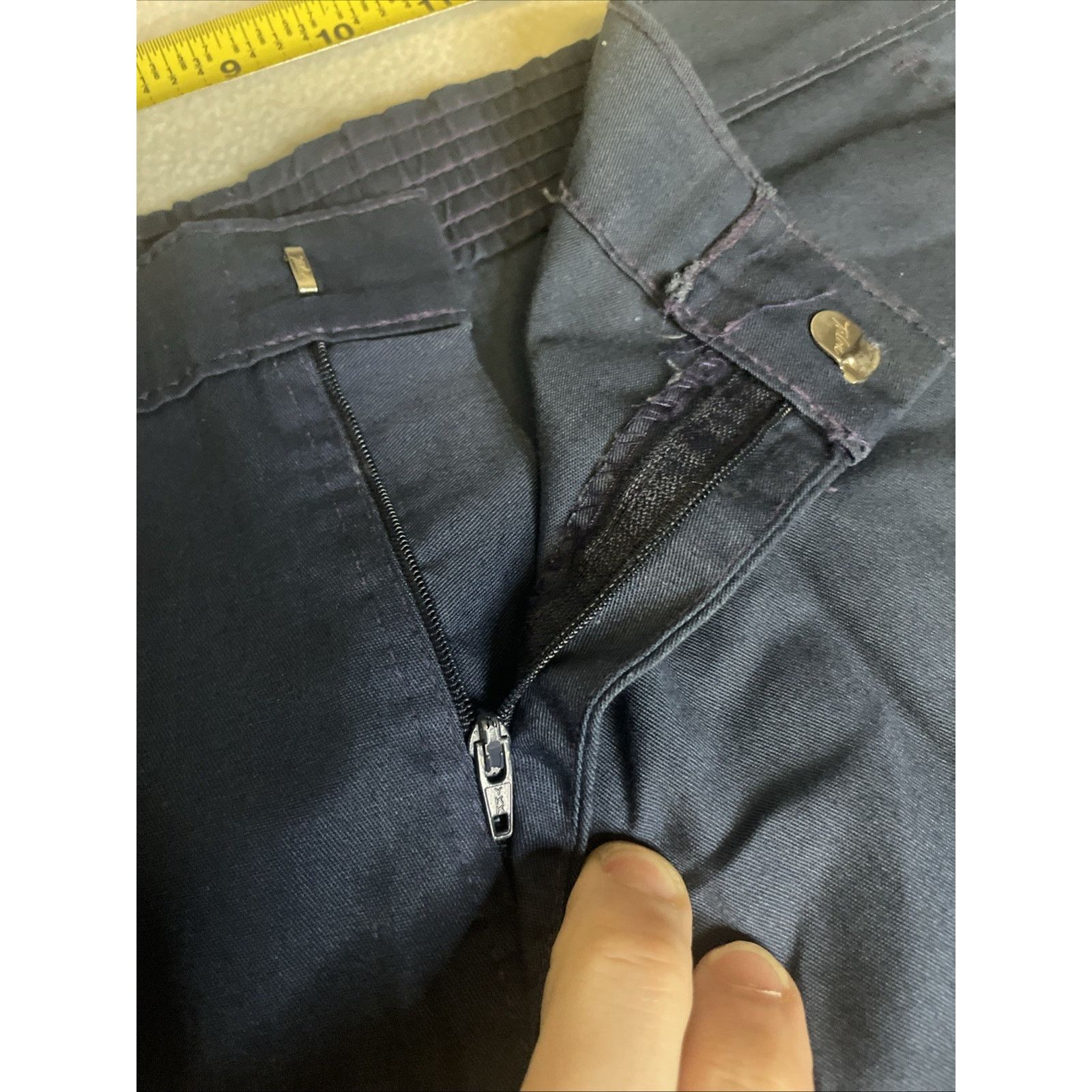 Sears Vintage 70s Sears Activewear Running Shorts Navy Mens 34 Size US 34 / EU 50 - 5 Thumbnail