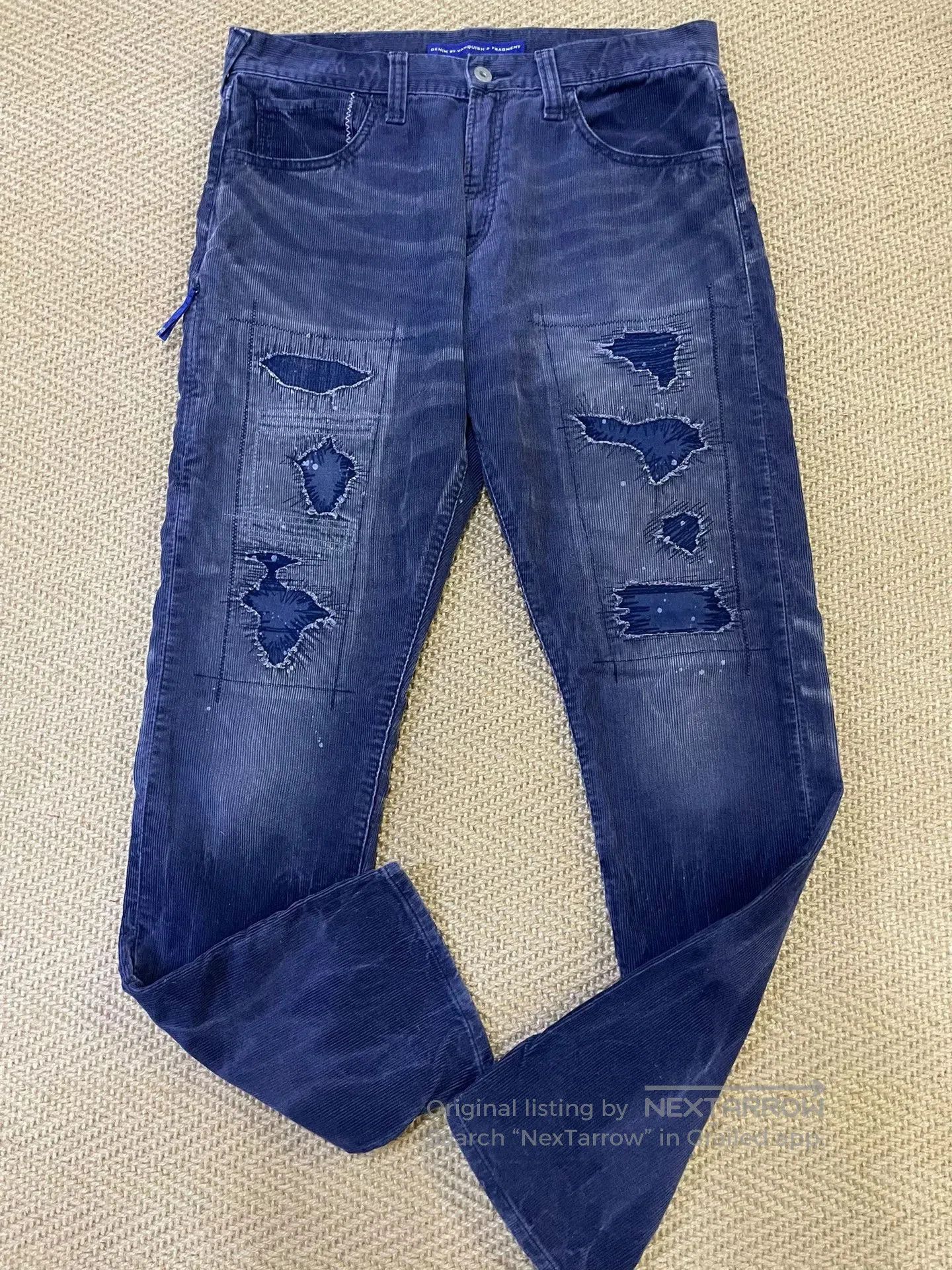 Vanquish denim by vanquish & fragment corduroy pants. Size US 32 / EU 48 - 1 Thumbnail