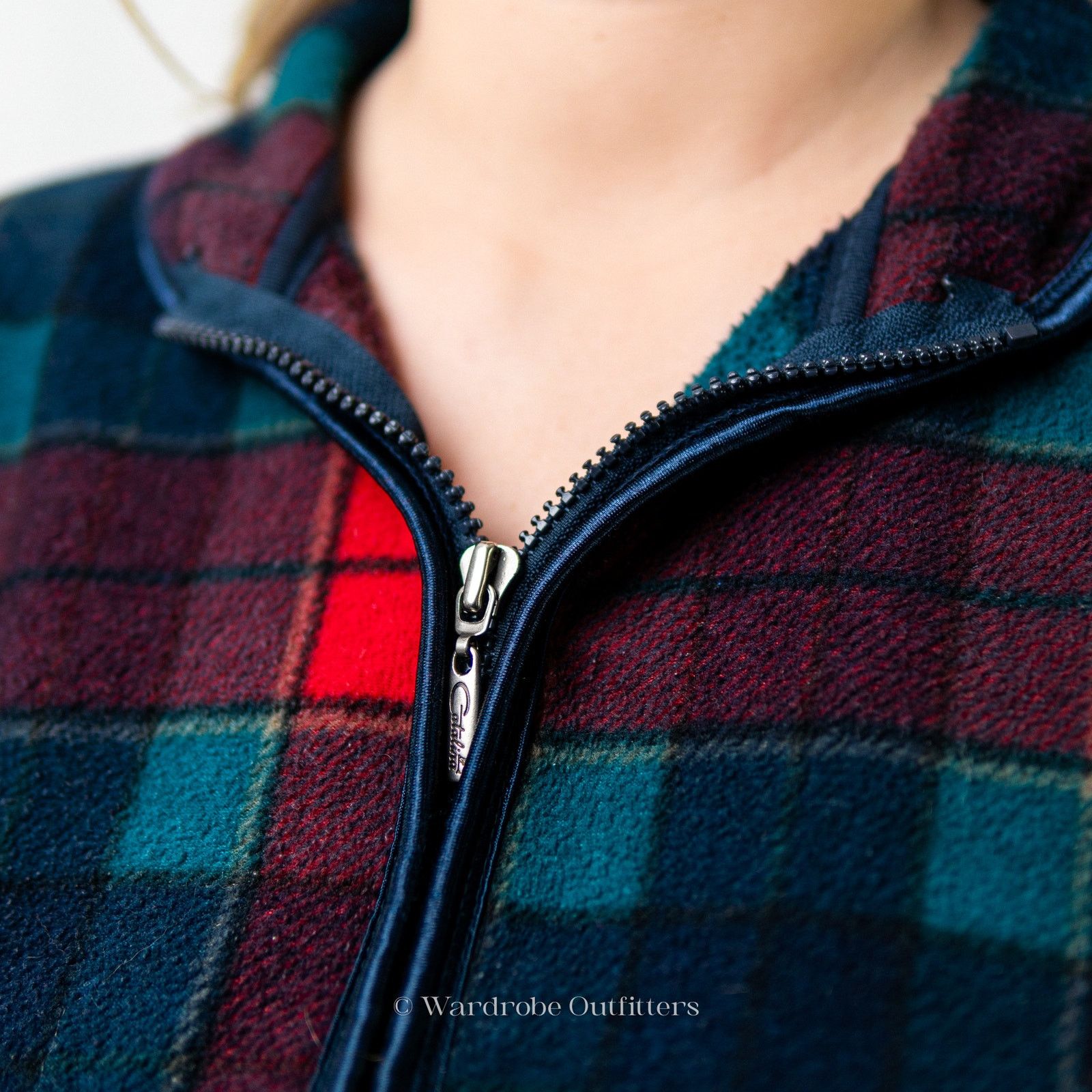 Catalina Vintage 90s Plaid Pullover Sweatshirt Size L / US 10 / IT 46 - 8 Thumbnail