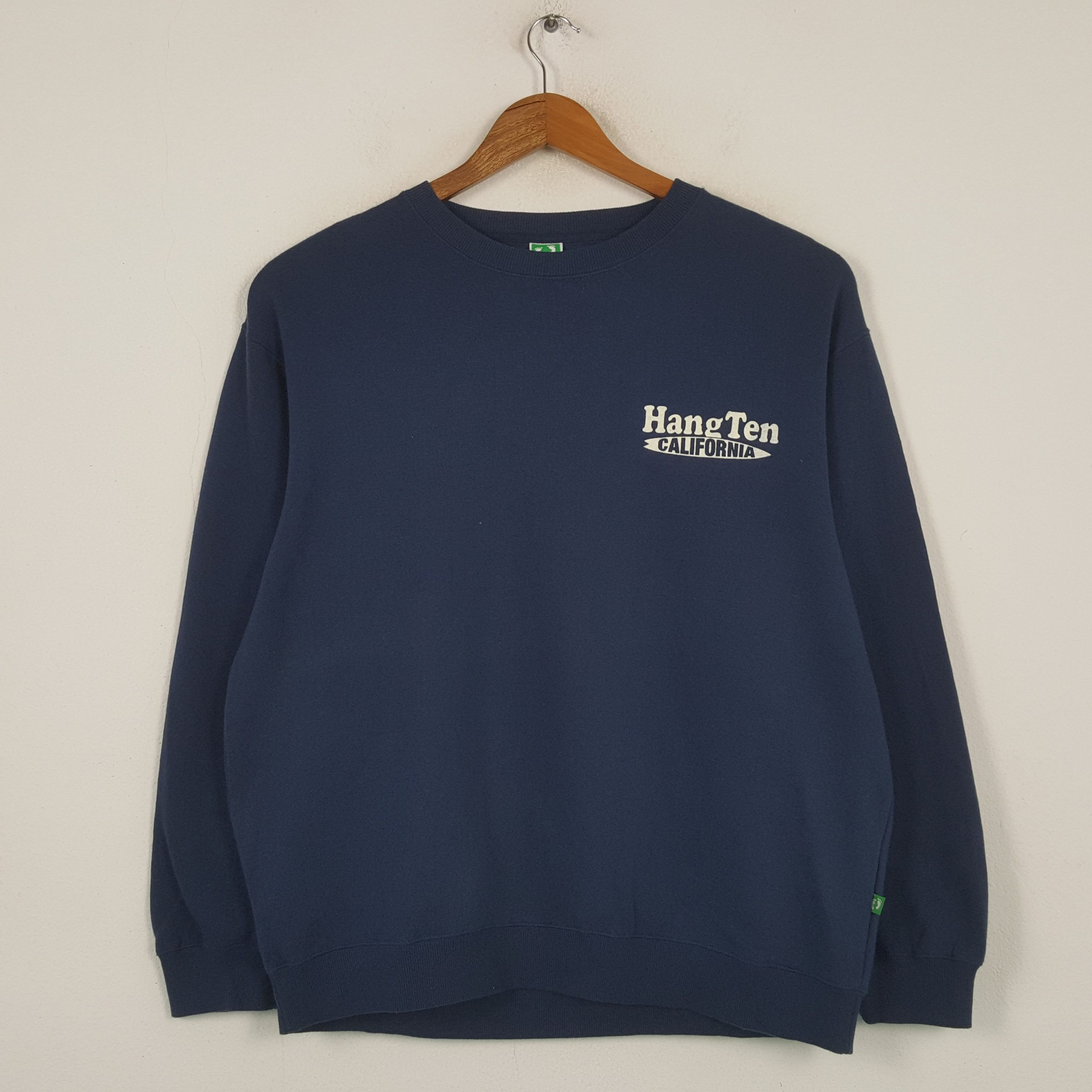 Designer × Hang Ten × Vintage Vintage HANG TEN CALIFORNIA Surfing Style Sweatshirt C296N6 Size US XL / EU 56 / 4 - 3 Thumbnail