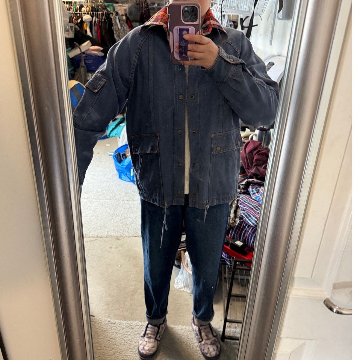 Other Vintage 80’s Valley Co Two Pocket Denim Button Up Jacket M Size M / US 6-8 / IT 42-44 - 11 Thumbnail