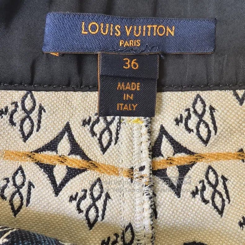 Louis Vuitton Louis Vuitton Logo Full Zip Pocket Casual Pants Size 35" - 3 Thumbnail