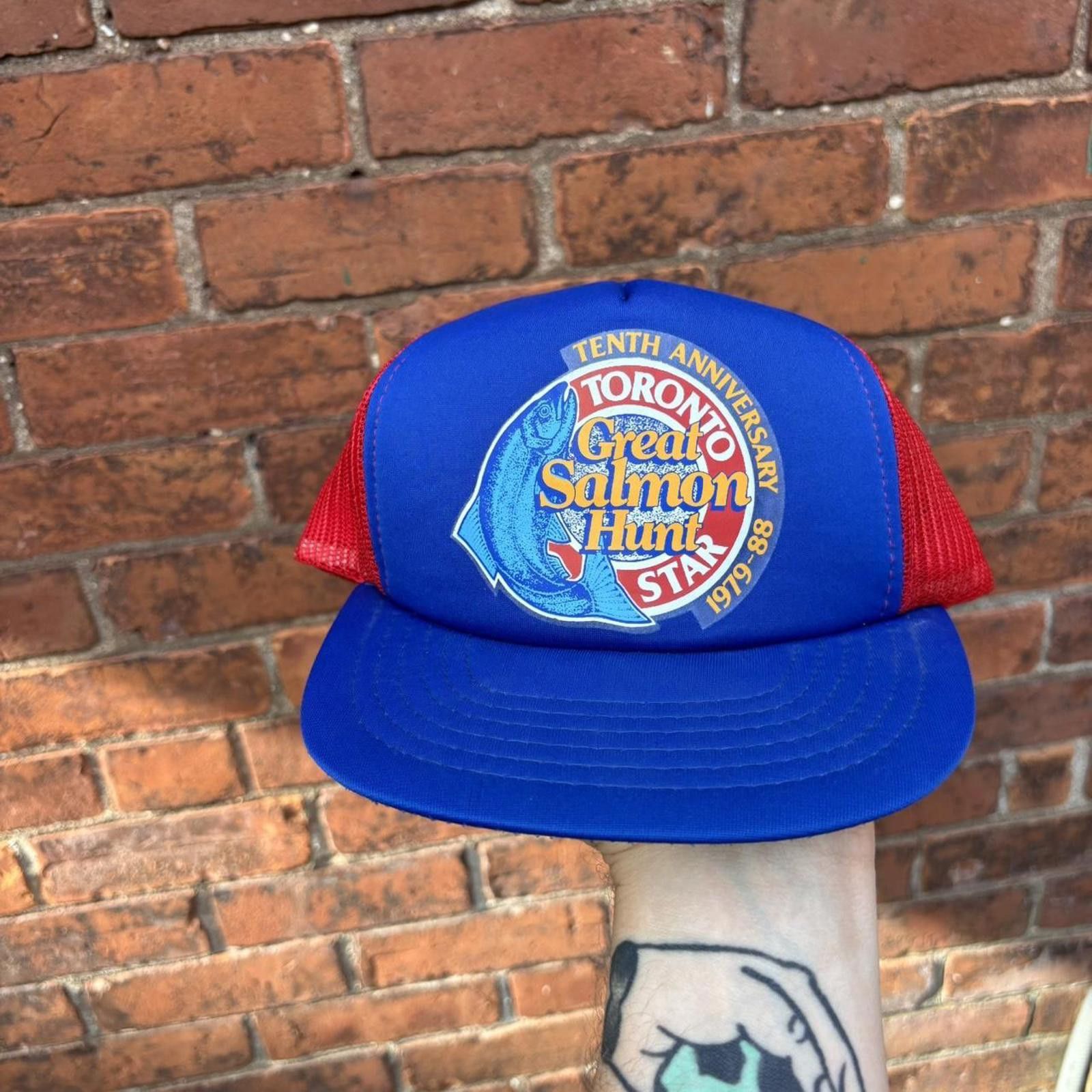 Other vintage toronto star great salmon hunt 10th trucker hat 80s Size ONE SIZE - 1 Thumbnail