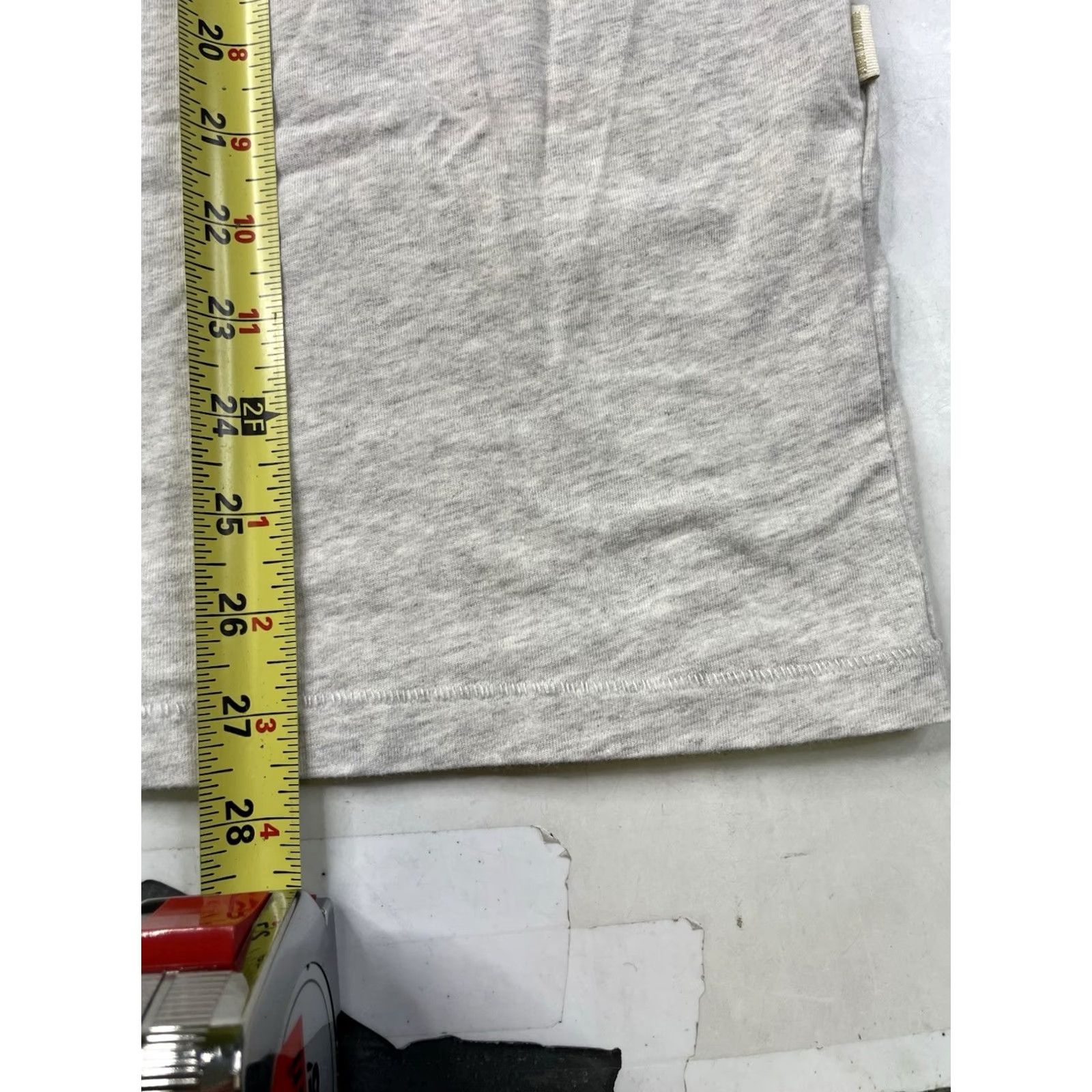 Aime Leon Dore Aime Leon Dore ALD Marina Ringer Collar Tee Silver Mix Gray XL T-Shirt Mens Limited Edition 90s Designer Hip Hop City Retro All Seasons Size US XL / EU 56 / 4 - 5 Thumbnail
