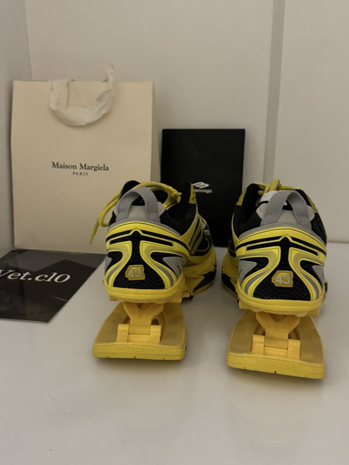 Balenciaga ✅Balenciaga X-Pander black yellow 43 Size US 9 / EU 42 - 5 Thumbnail