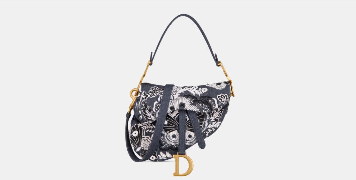 Dior o1w1db10125 Size: OS / Saddle Bag with Strap in Multicolor Size ONE SIZE - 2 Thumbnail