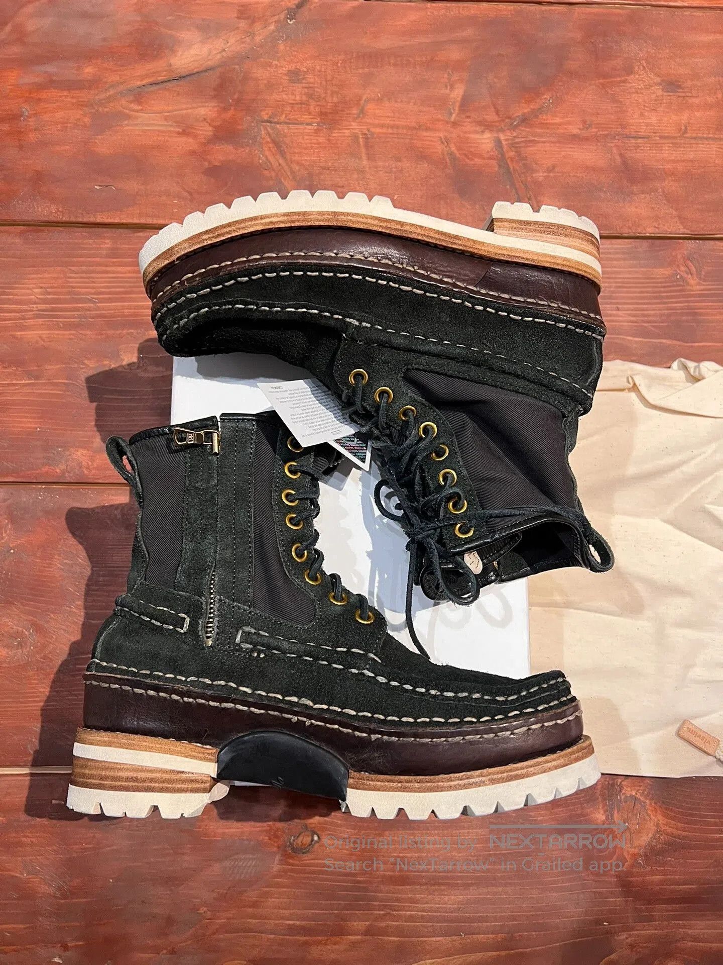 Visvim visvim grizzly hi boots size 9.5. Size US 9.5 / EU 42-43 - 4 Thumbnail