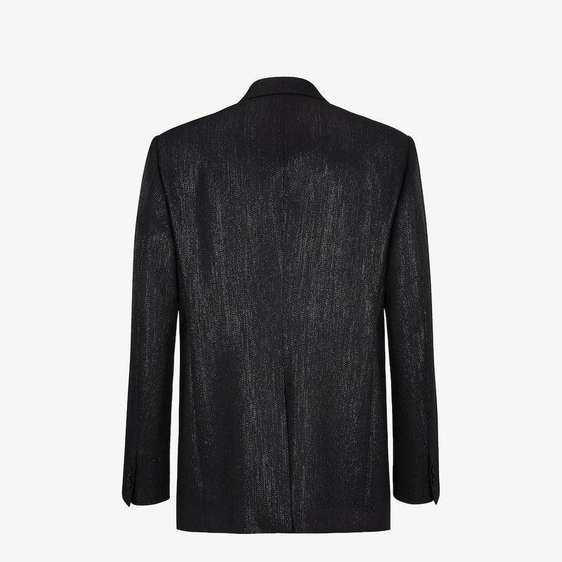 Fendi o1B3y1r0526 Jacket in Black Size US M / EU 48-50 / 2 - 2 Thumbnail
