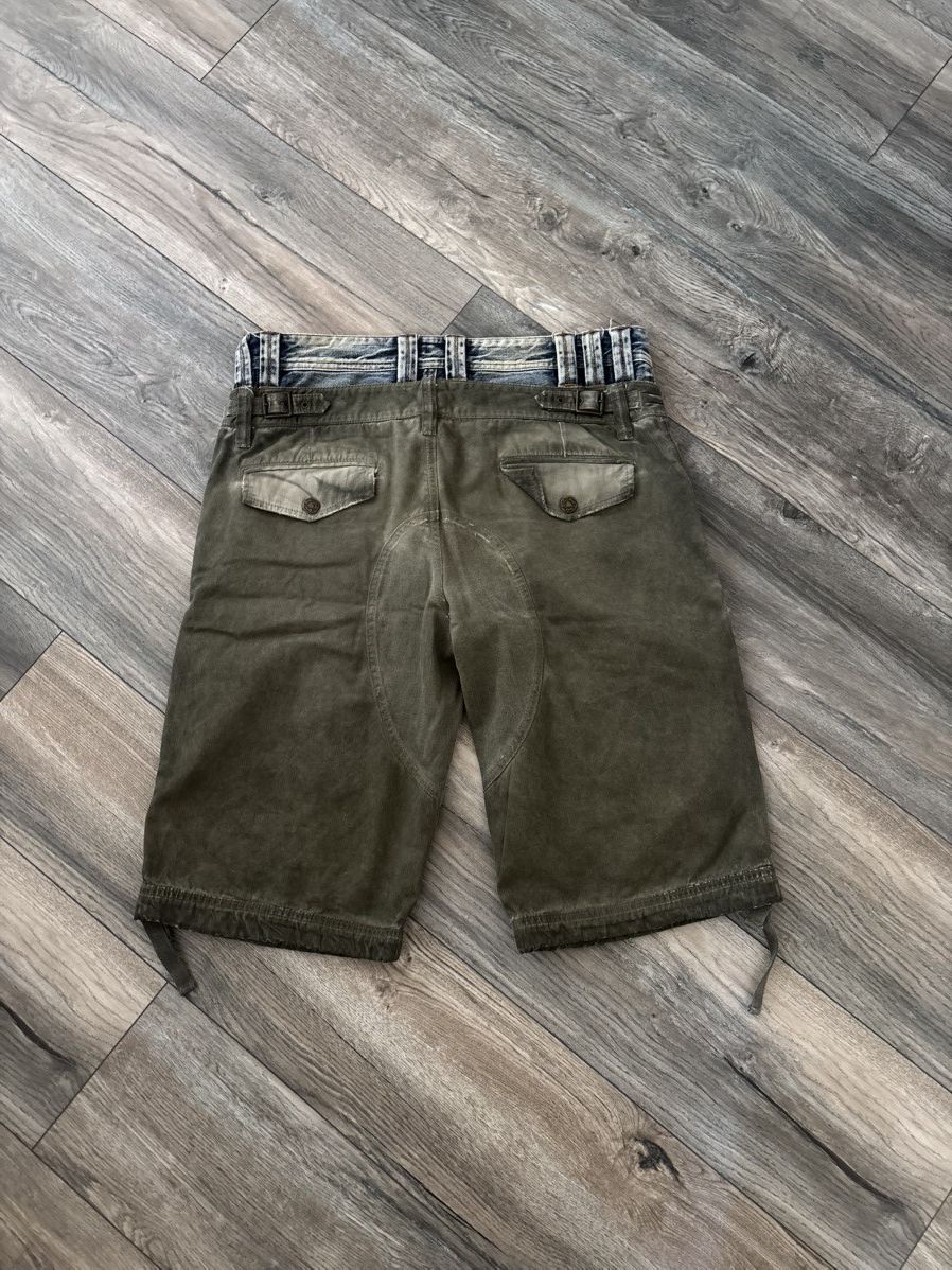 Dolce & Gabbana Dolce and gabbana double waisted cargo jean shorts Size US 32 / EU 48 - 8 Thumbnail