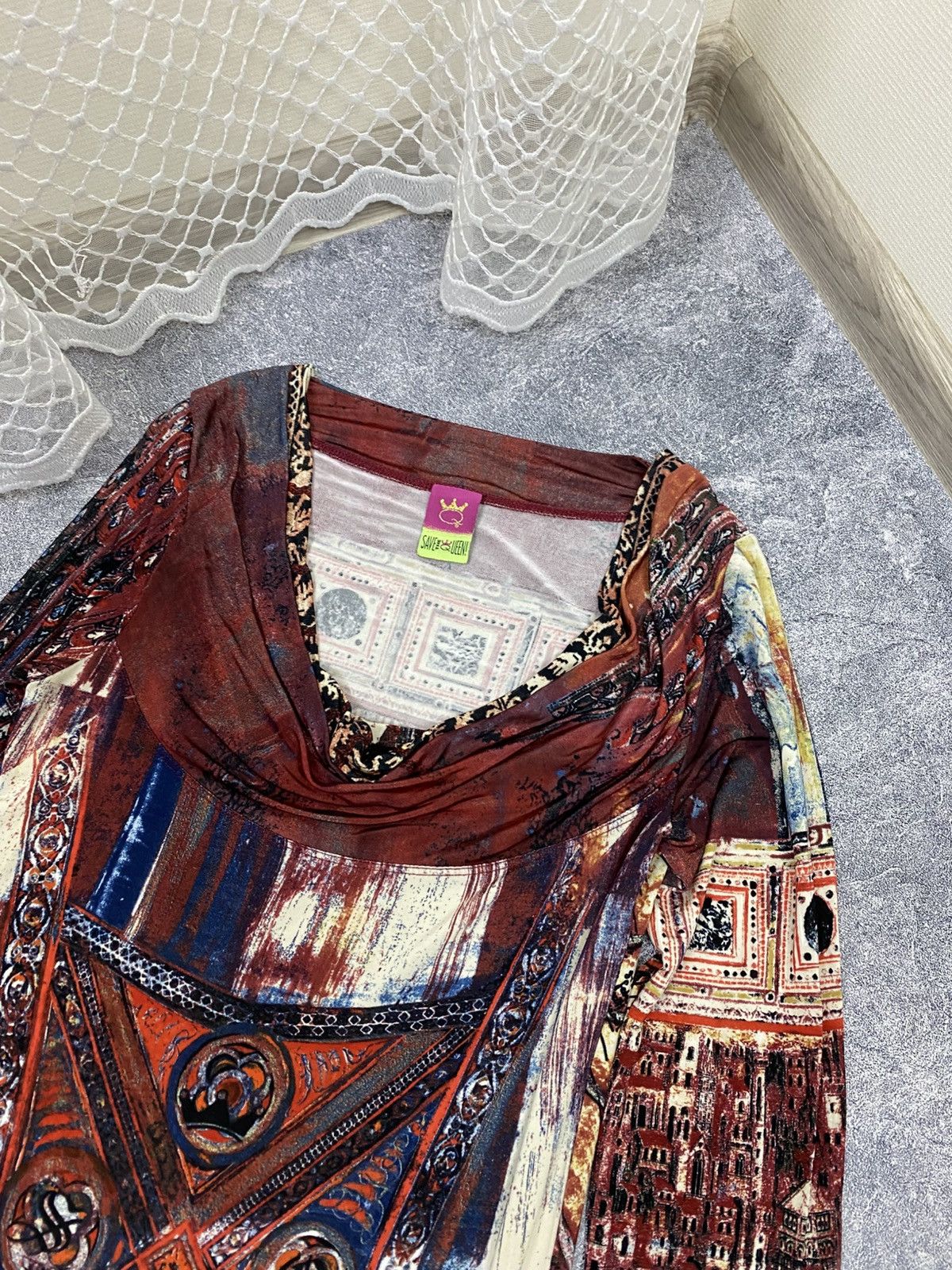 Jean Paul Gaultier × Vintage Save the queen vintage dress like gaultier Size L / US 10 / IT 46 - 11 Thumbnail