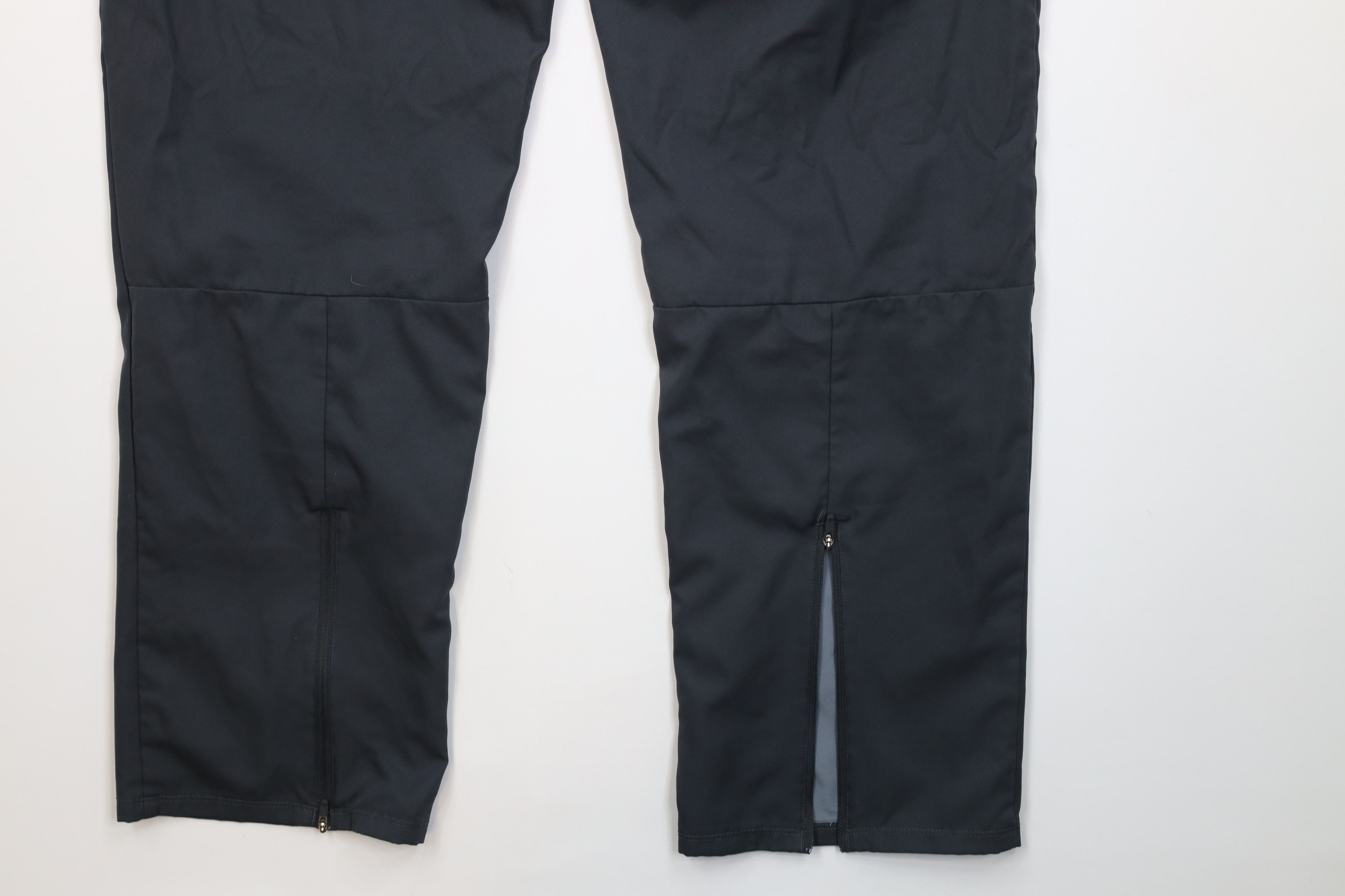 Nike Vintage Y2K Nike Big Swoosh Wide Leg Sweatpants Pants Gray Size US 36 / EU 52 - 13 Thumbnail
