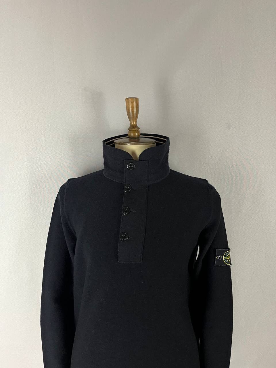 Stone Island Stone Island Sweater Wool Navy Size US XL / EU 56 / 4 - 2 Thumbnail